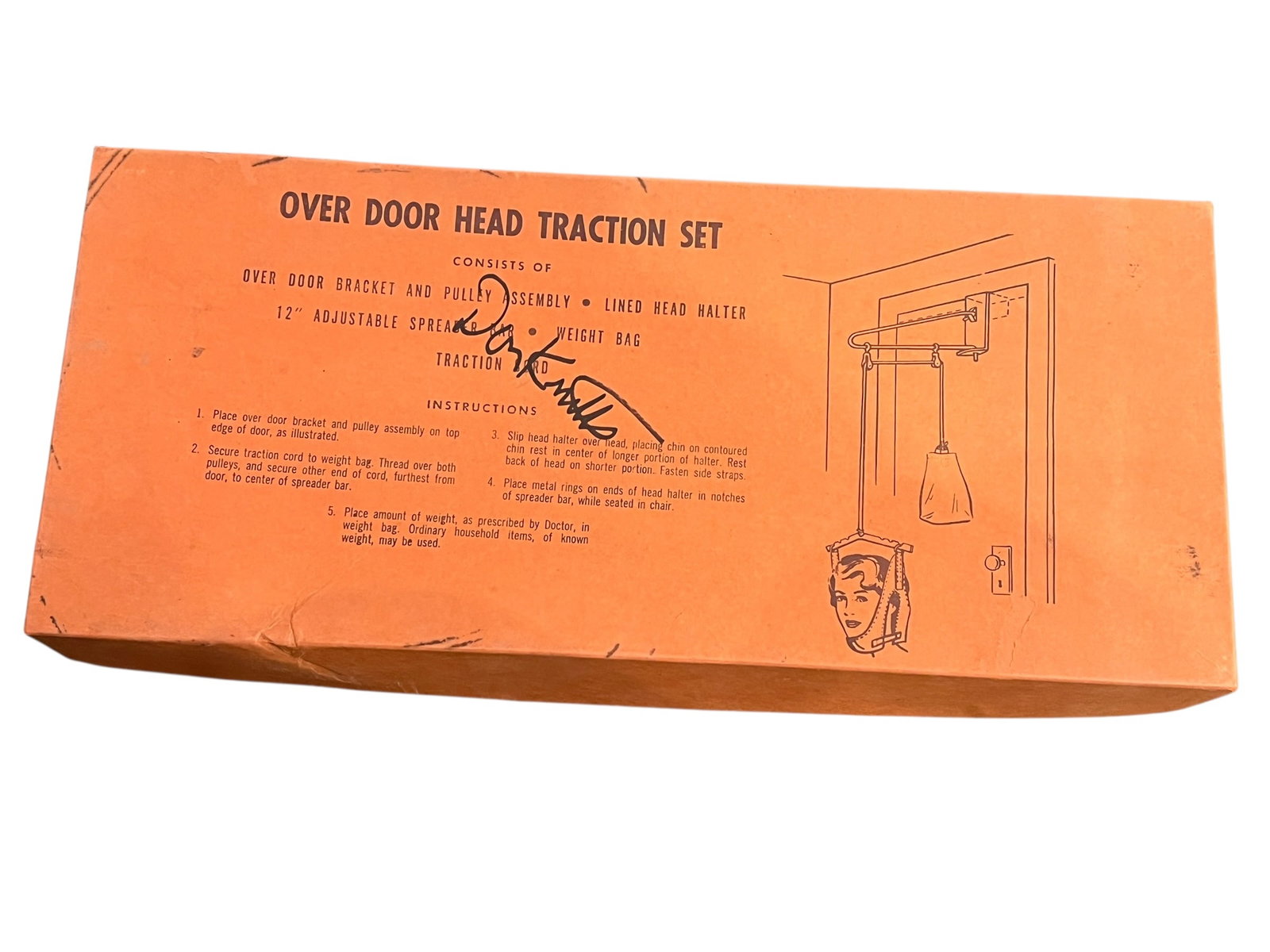 Replica of Over Door Head Traction Set Worn by Barney Fife iin The Andy Griffith Show (1 of 4)