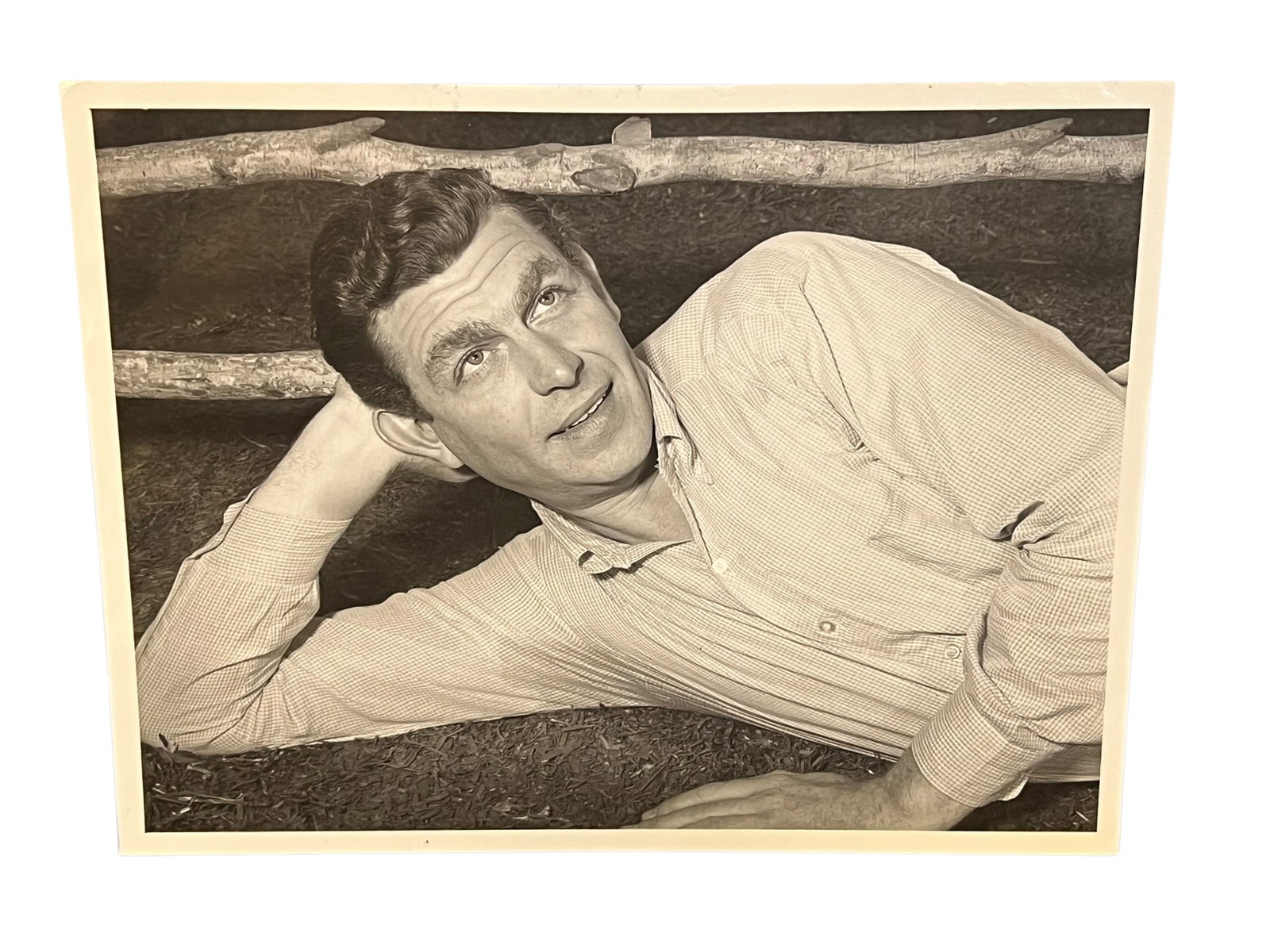 The Andy Griffith Show Press Photo: This original vintage television press photograph was produced and distributed for promotional and publicity purposes during the original broadcast era of The Andy Griffith Show. Such photographs were