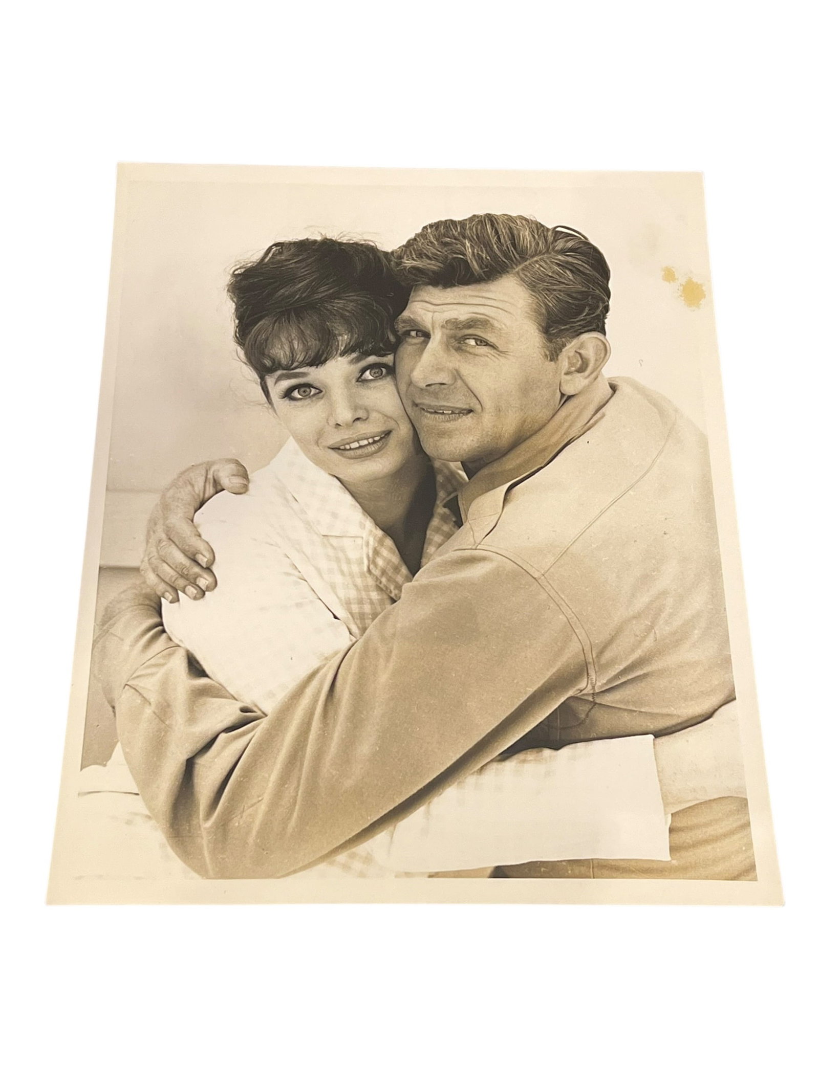 The Andy Griffith Show Press Photograph: This original vintage television press photograph was produced and distributed for promotional and publicity purposes during the original broadcast era of The Andy Griffith Show. Such photographs were