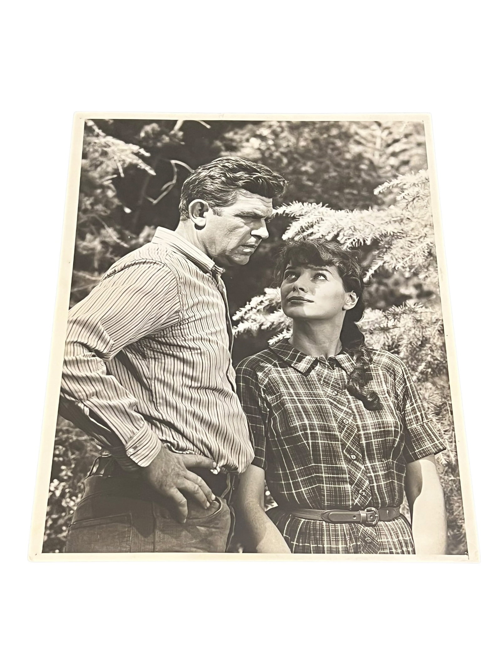 The Andy Griffith Show Still Press Photograph: This original vintage television press photograph was produced and distributed for promotional and publicity purposes during the original broadcast era of The Andy Griffith Show. Such photographs were