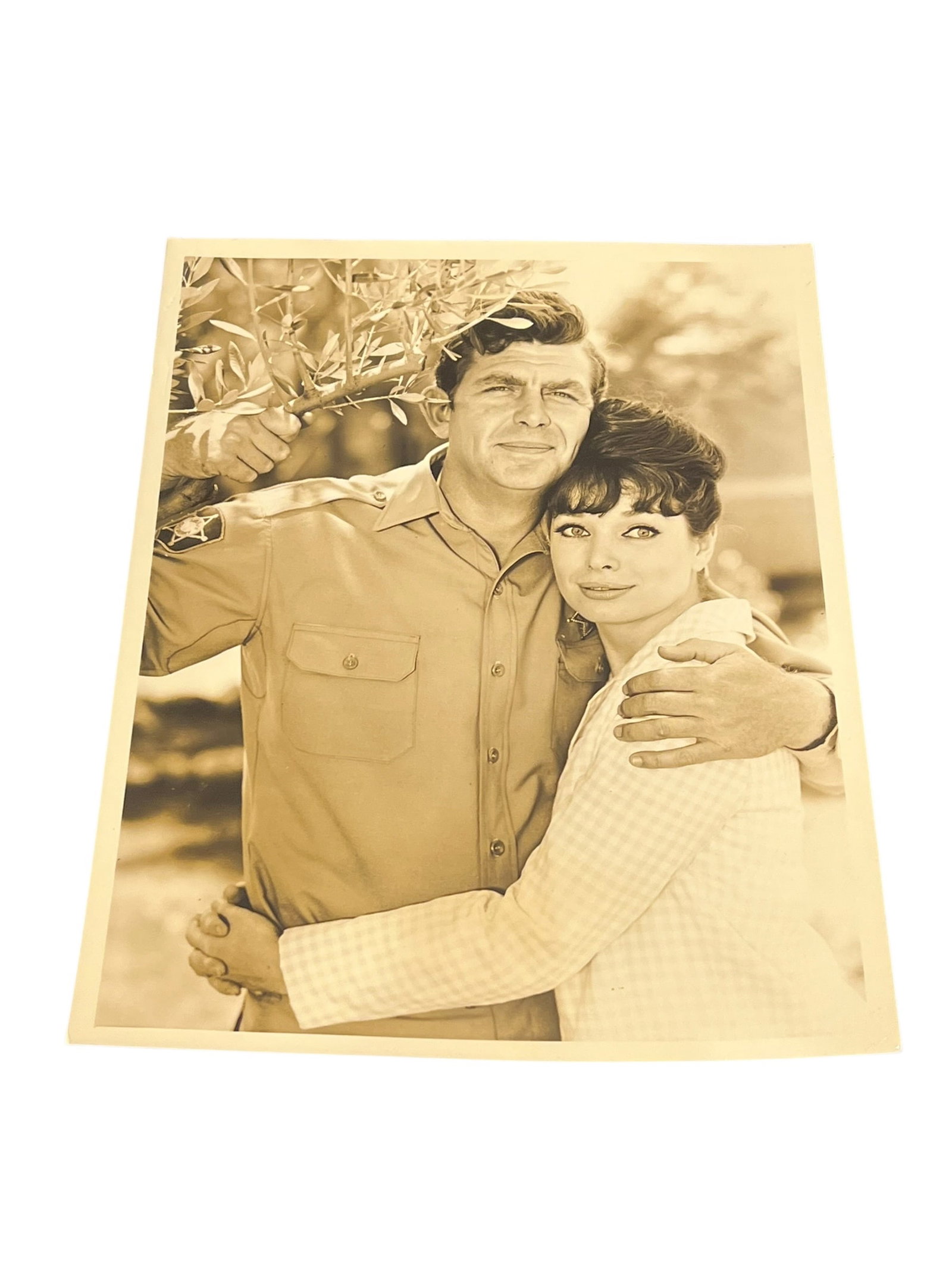 The Andy Griffith Show Press Photograph: This original vintage television press photograph was produced and distributed for promotional and publicity purposes during the original broadcast era of The Andy Griffith Show. Such photographs were
