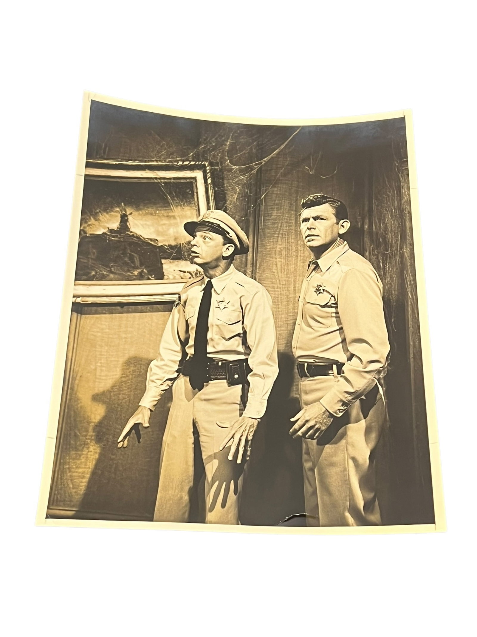The Andy Griffith Show Press Photograph: This original vintage television press photograph was produced and distributed for promotional and publicity purposes during the original broadcast era of The Andy Griffith Show. Such photographs were