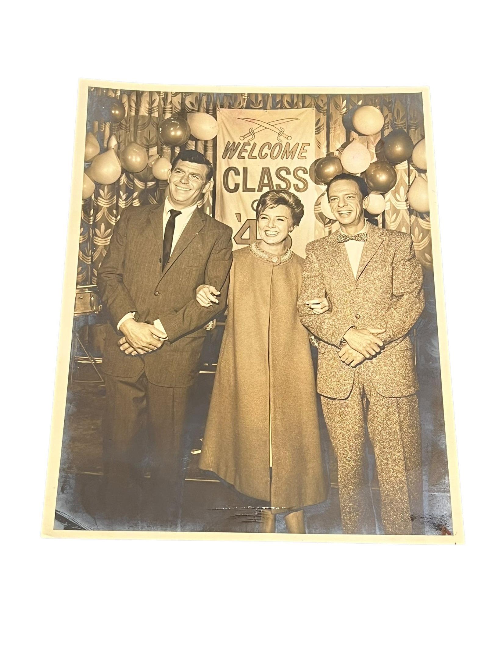 The Andy Griffith Show Press Photograph: This original vintage television press photograph was produced and distributed for promotional and publicity purposes during the original broadcast era of The Andy Griffith Show. Such photographs were