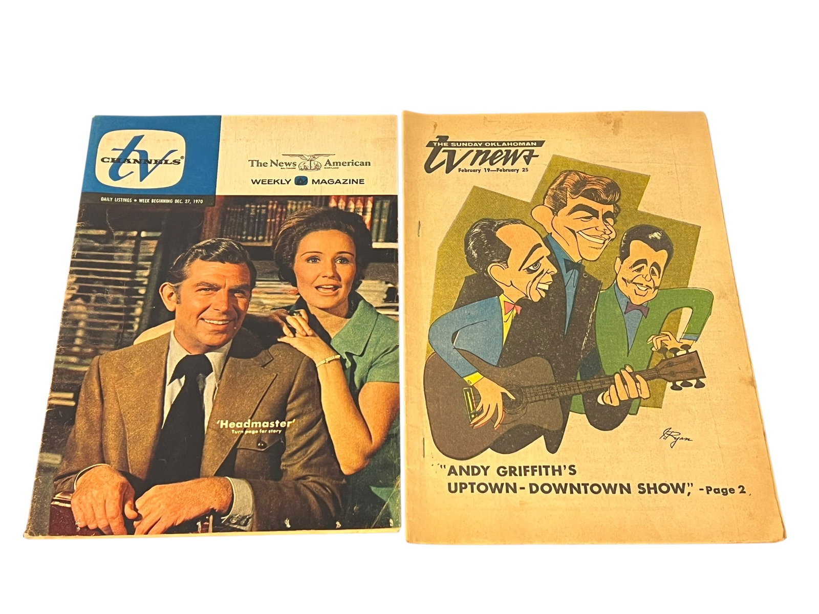 Lot of 2 TV News Magazines (1 of 3)