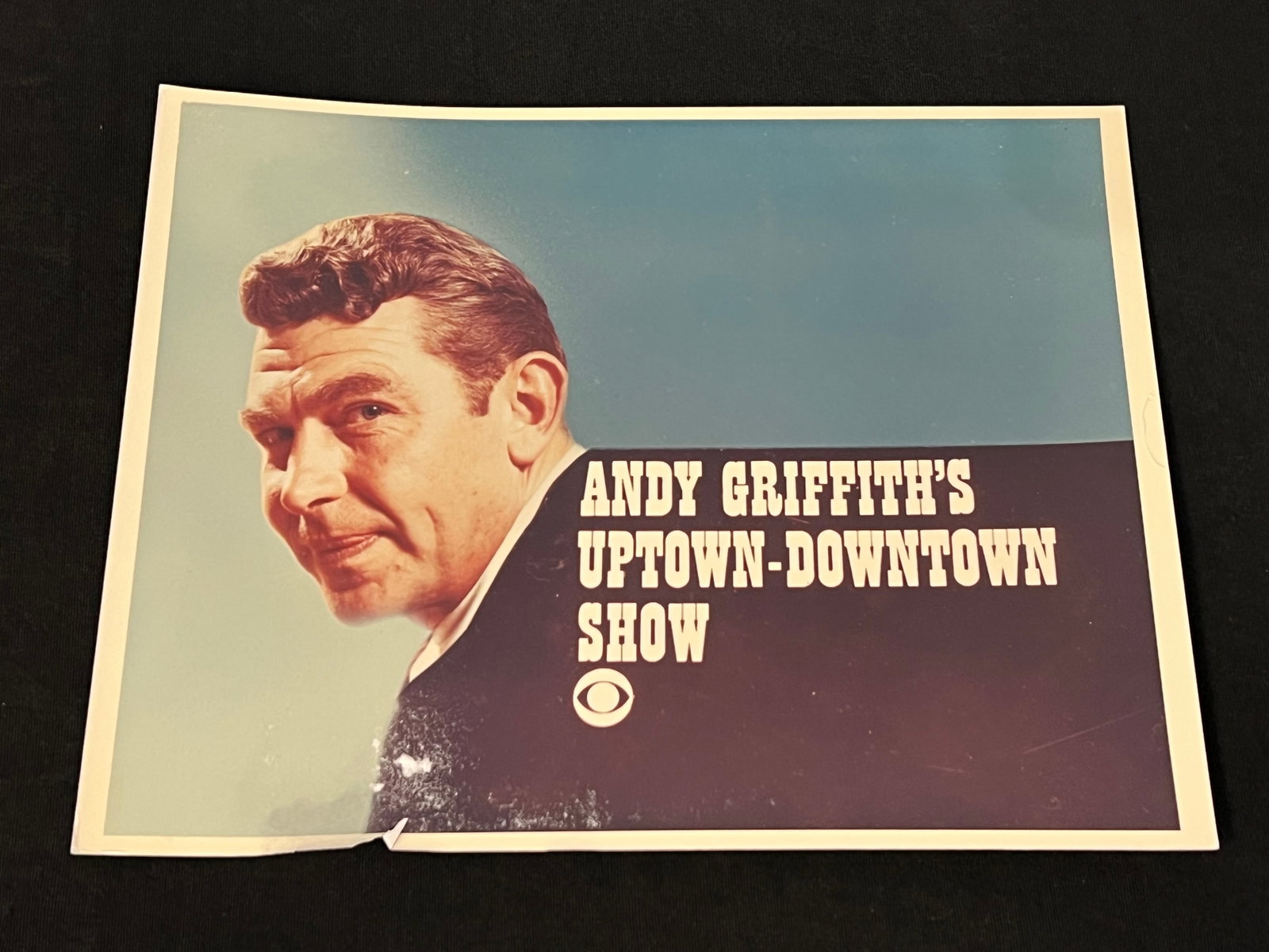 Andy Griffith Still Press Photograph: This original vintage television press photograph was produced and distributed for promotional and publicity purposes during the original broadcast era of The Andy Griffith Show. Such photographs were