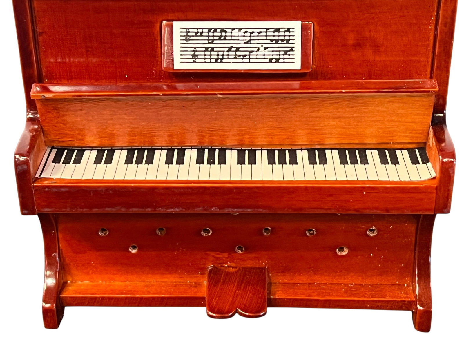 Autographed Miniature Piano (1 of 4)
