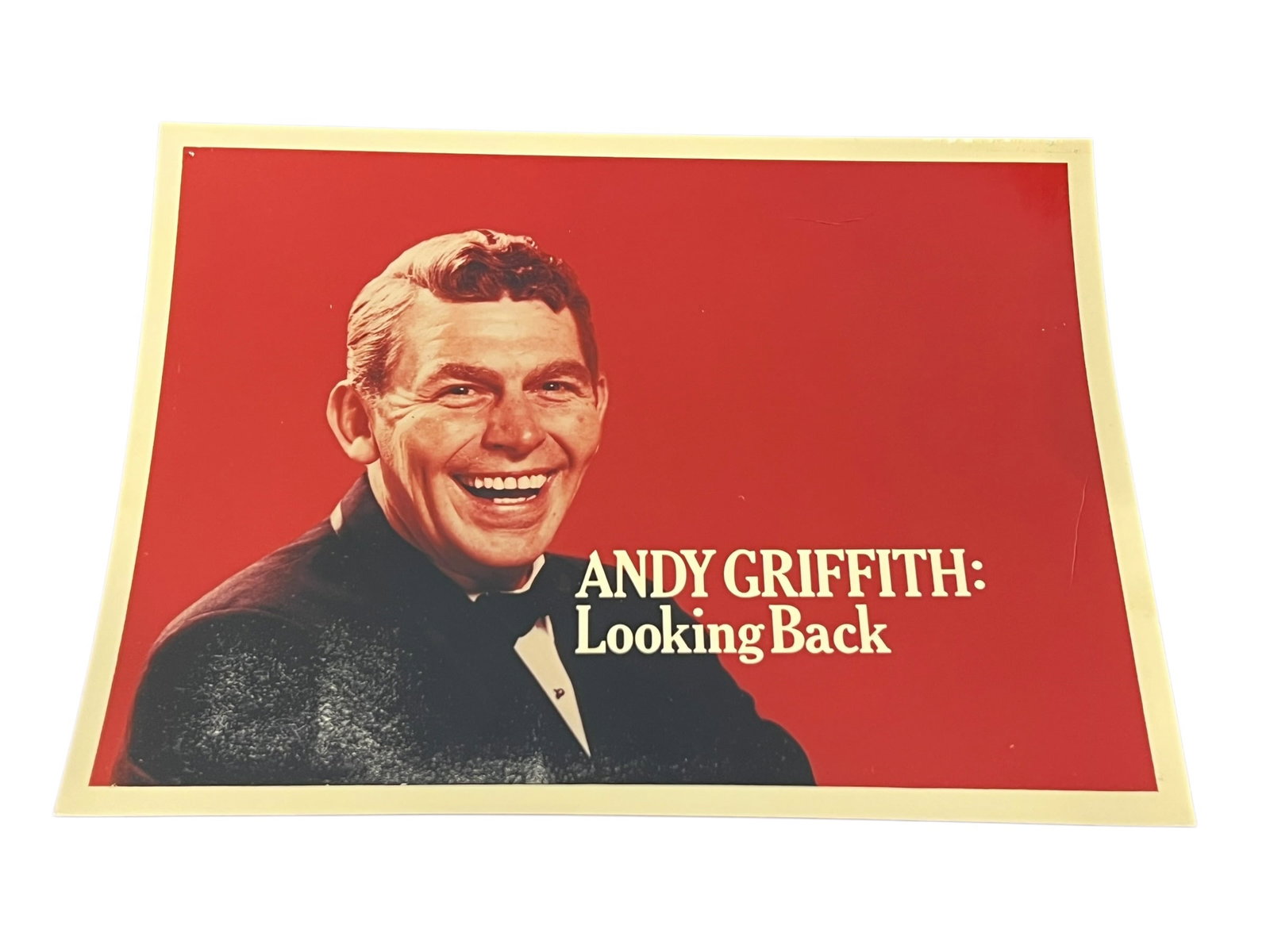 Andy Griffith Still Press Photograph: This original vintage television press photograph was produced and distributed for promotional and publicity purposes during the original broadcast era of The Andy Griffith Show. Such photographs