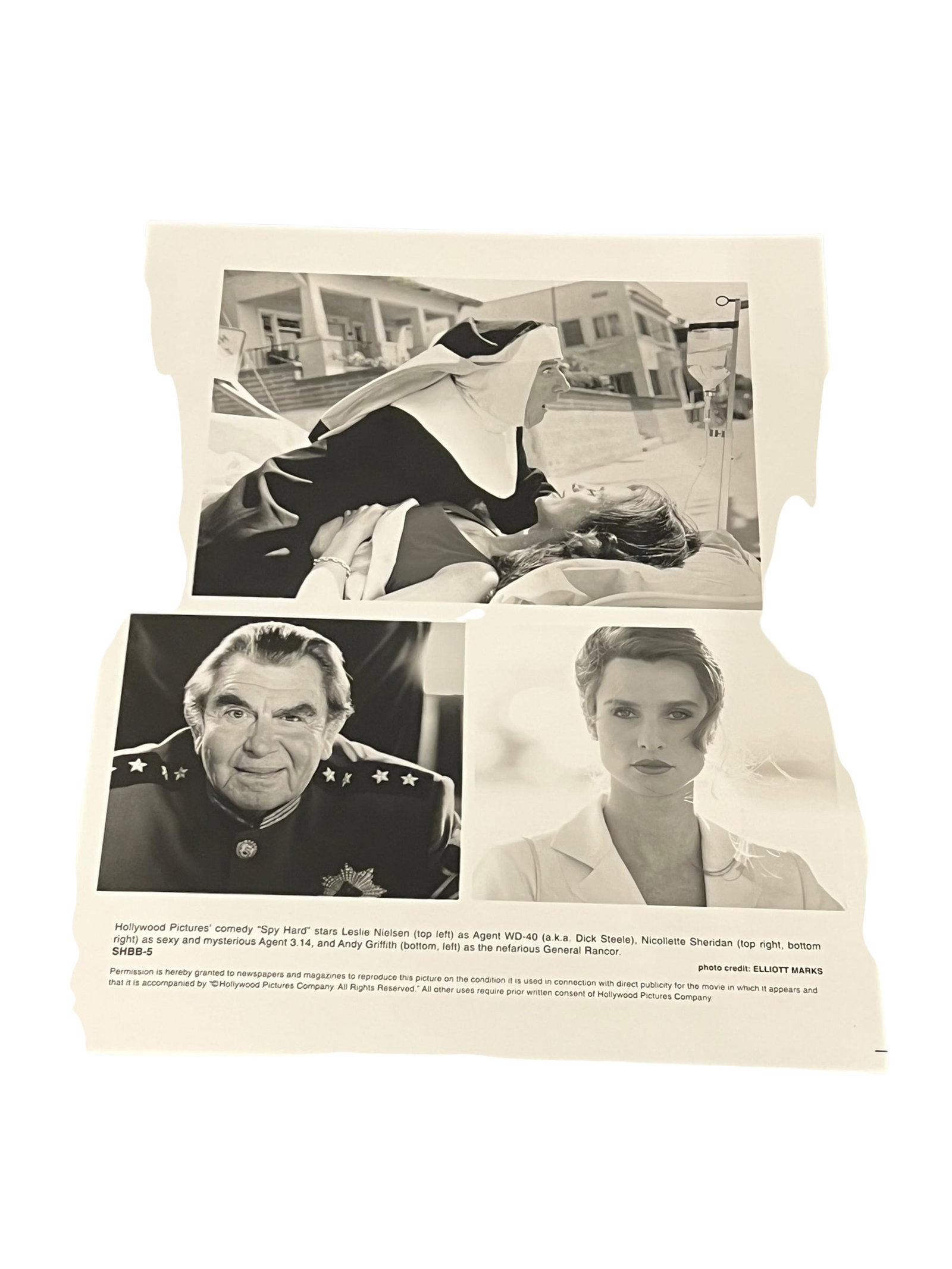 The Andy Griffith Show Press Photograph: This original vintage television press photograph was produced and distributed for promotional and publicity purposes during the original broadcast era of The Andy Griffith Show. Such photographs were