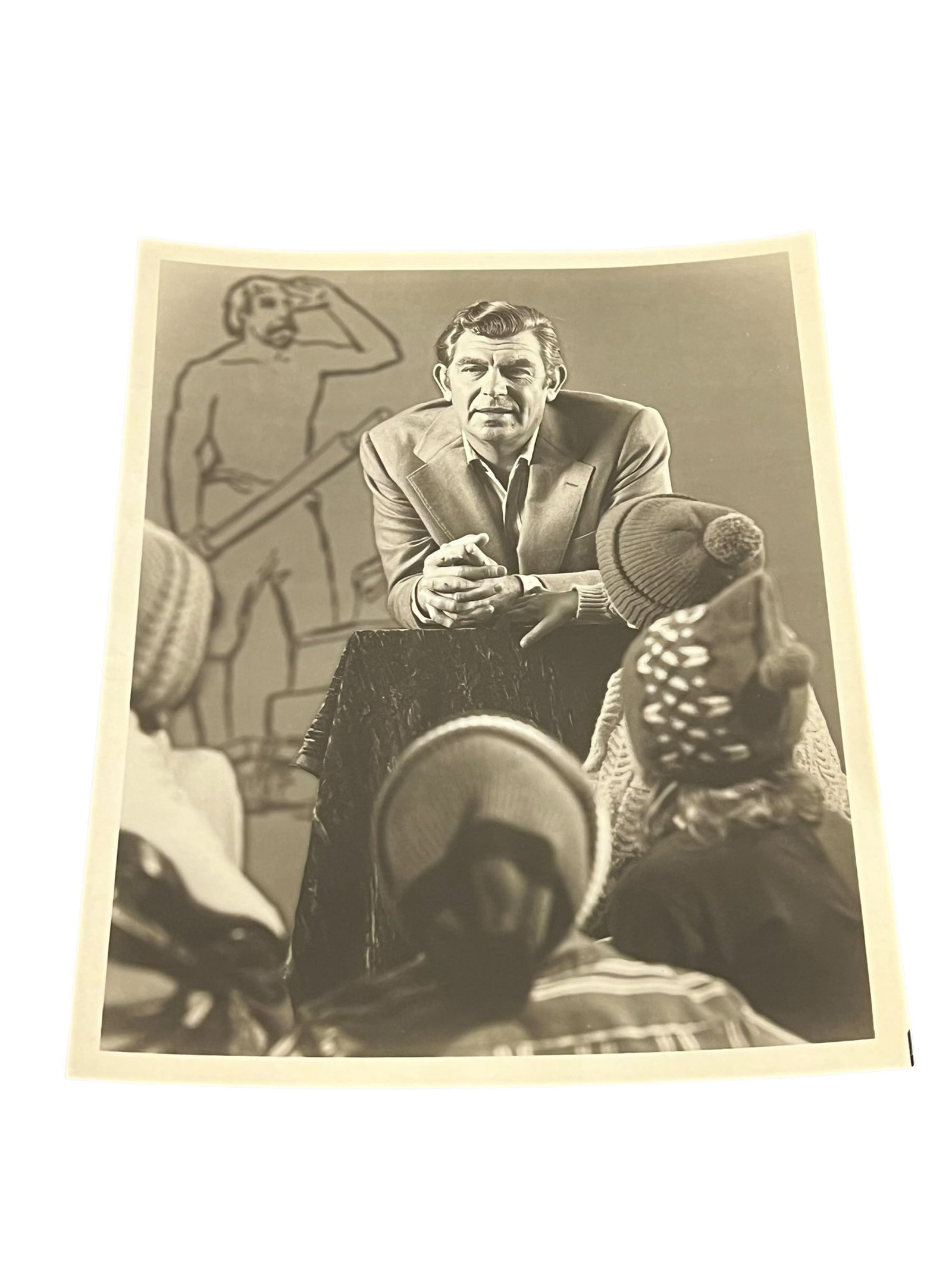 The Andy Griffith Show Press Photograph: This original vintage television press photograph was produced and distributed for promotional and publicity purposes during the original broadcast era of The Andy Griffith Show. Such photographs were
