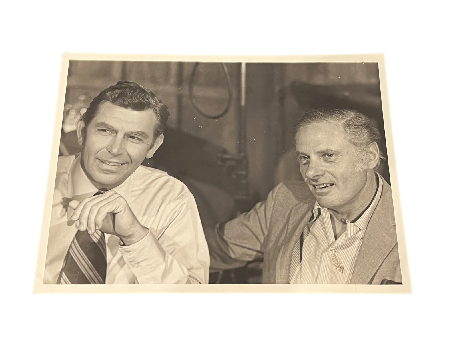 The Andy Griffith Show Press Photograph: This original vintage television press photograph was produced and distributed for promotional and publicity purposes during the original broadcast era of The Andy Griffith Show. Such photographs were