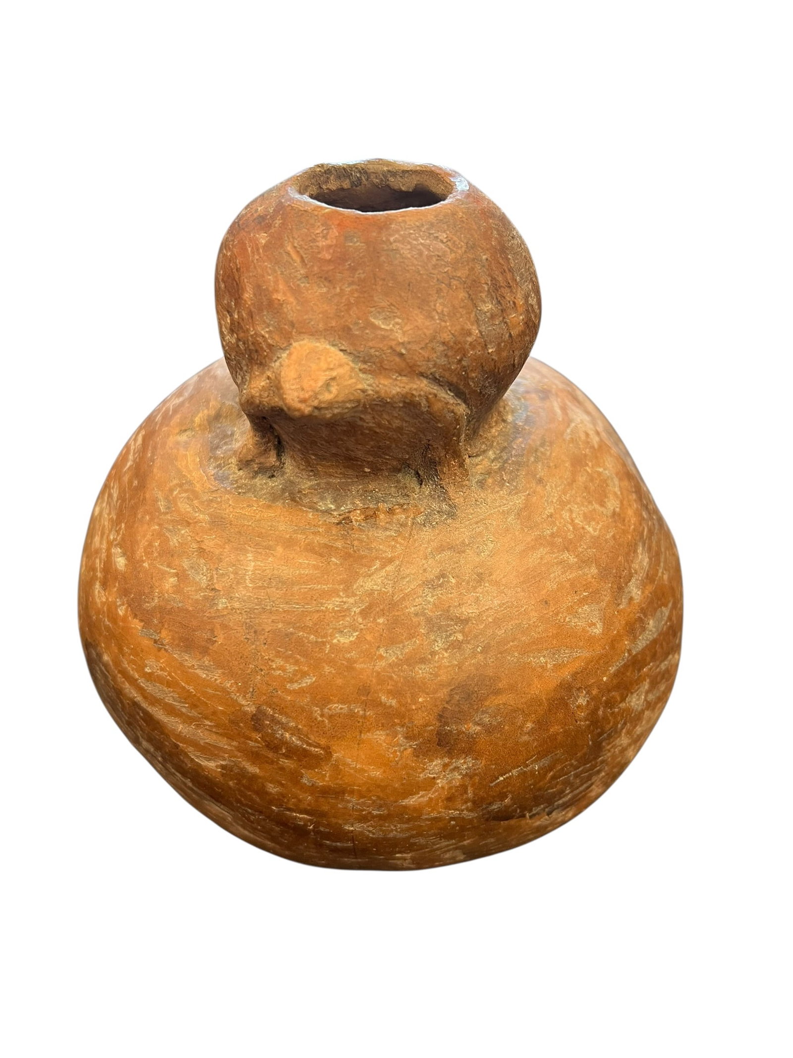 Native American Pottery Effigy Vessel - 4