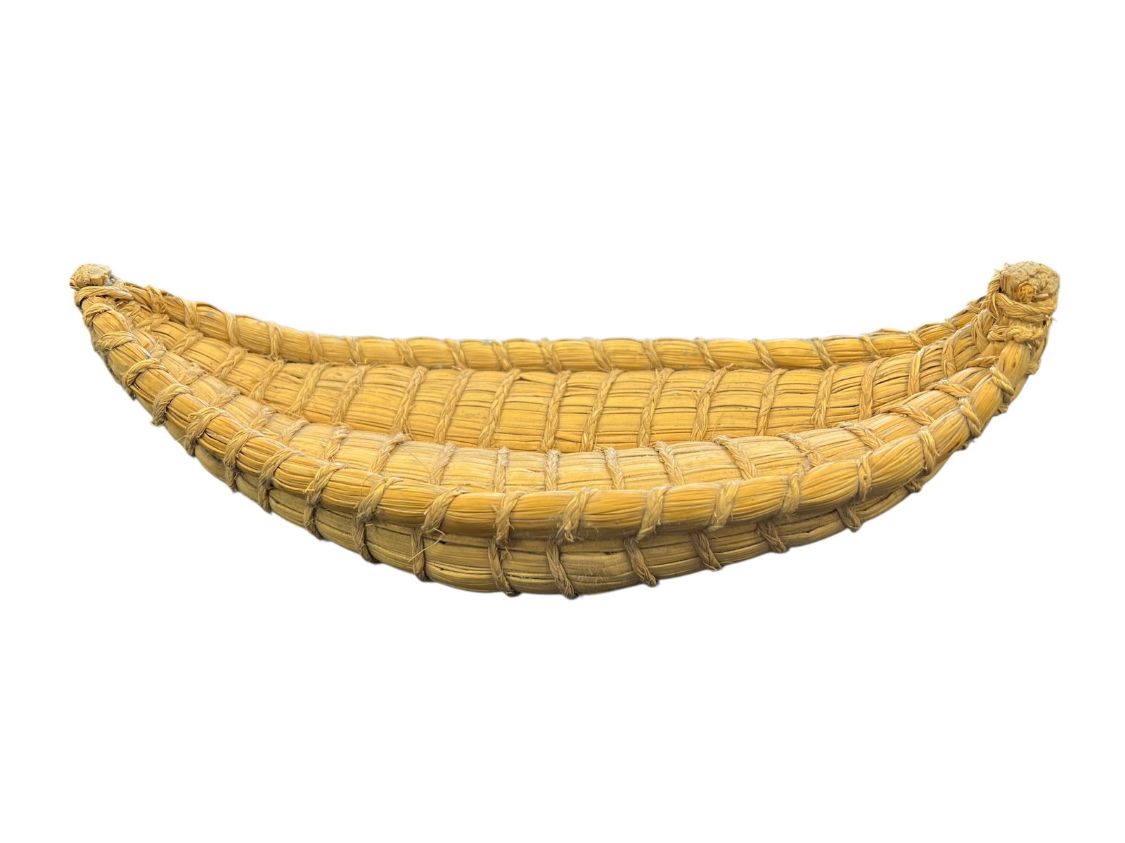 Handmade Model of Reed Boat from Peru (1 of 5)