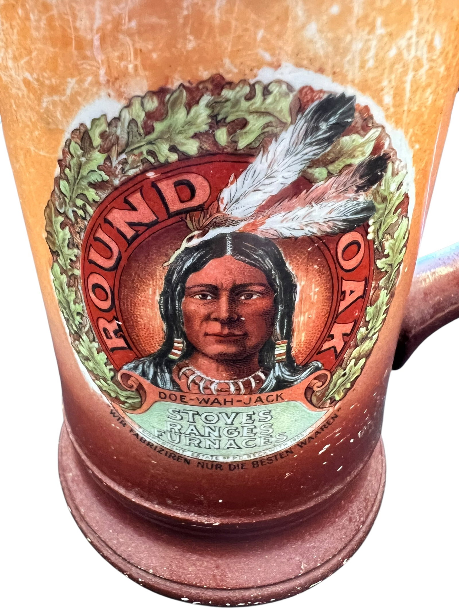 Native American Ceramic Mug - 3