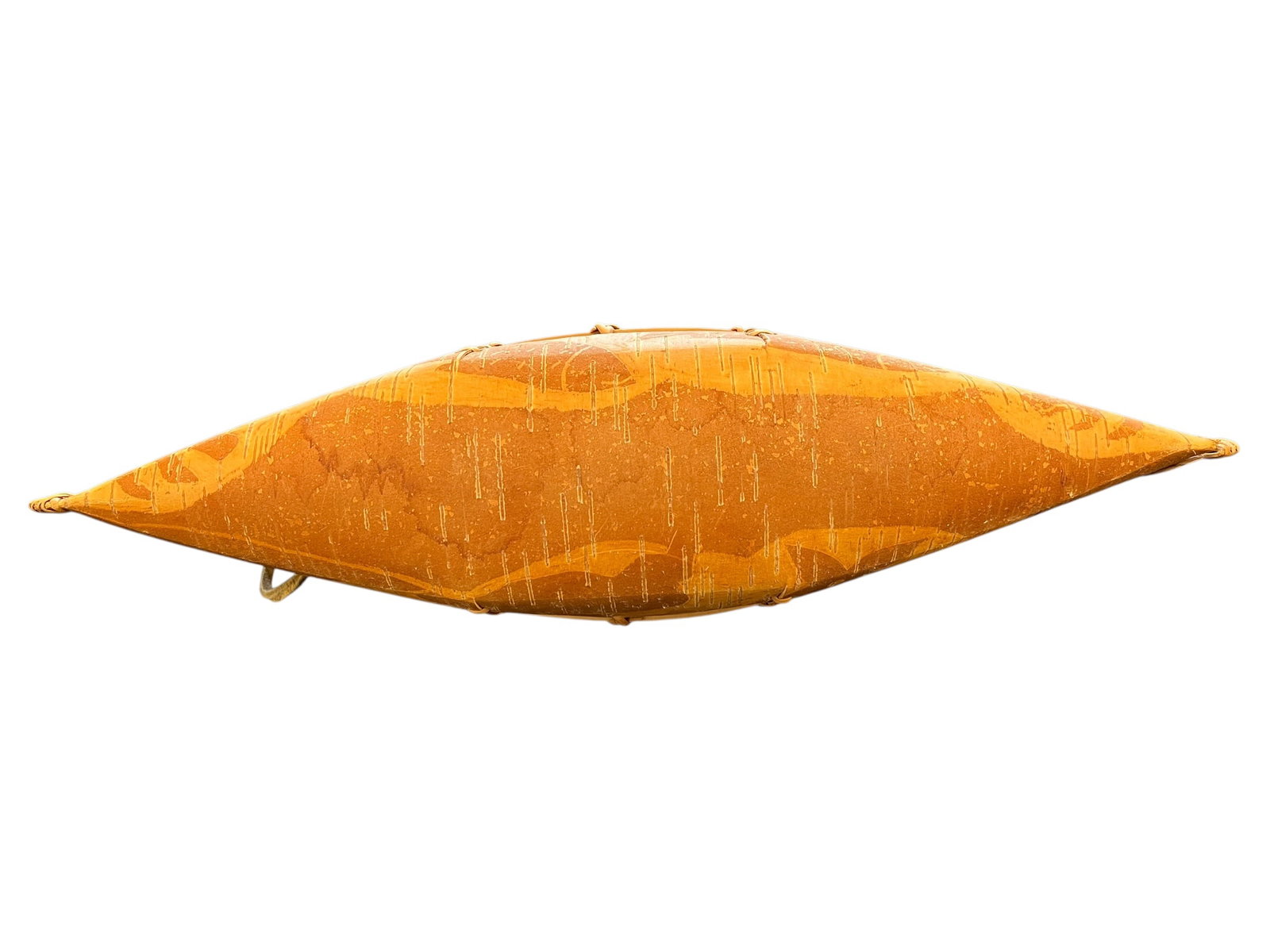 Hand Crafted Native American Canoe - 7