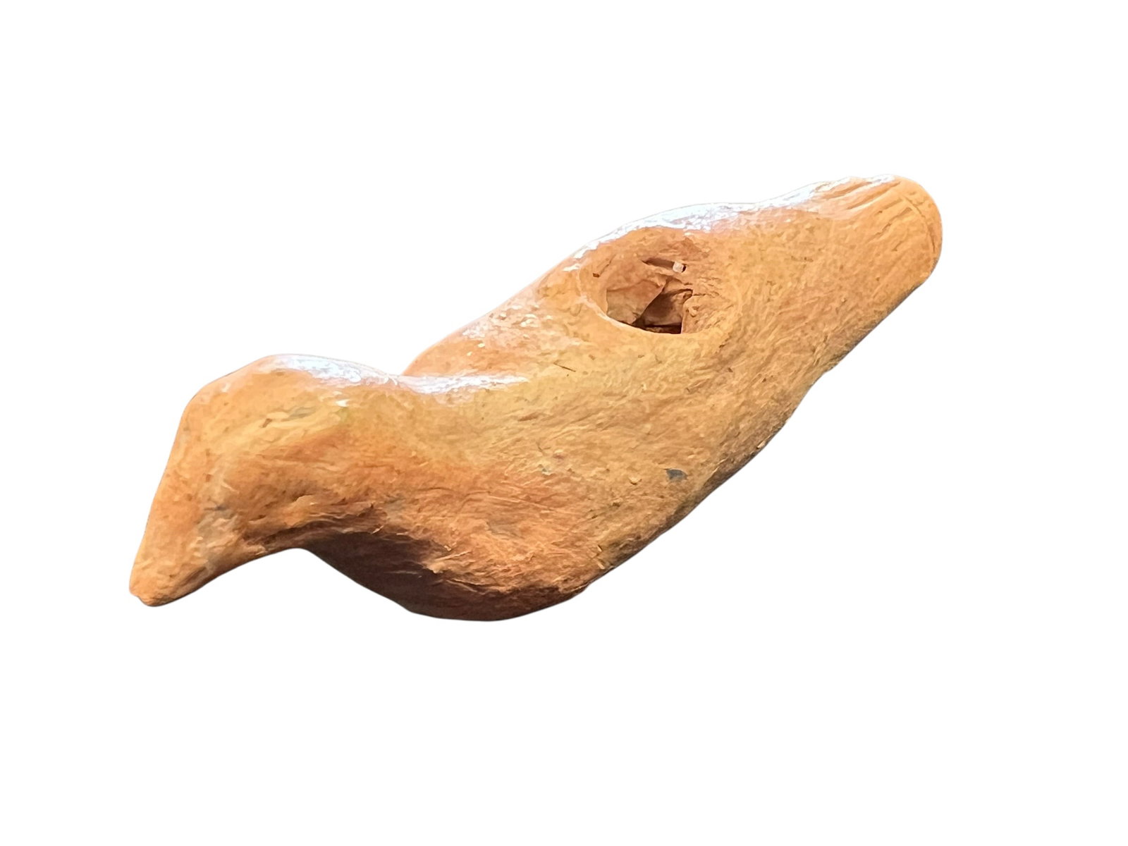 Native American stone Bird Pipe - 2