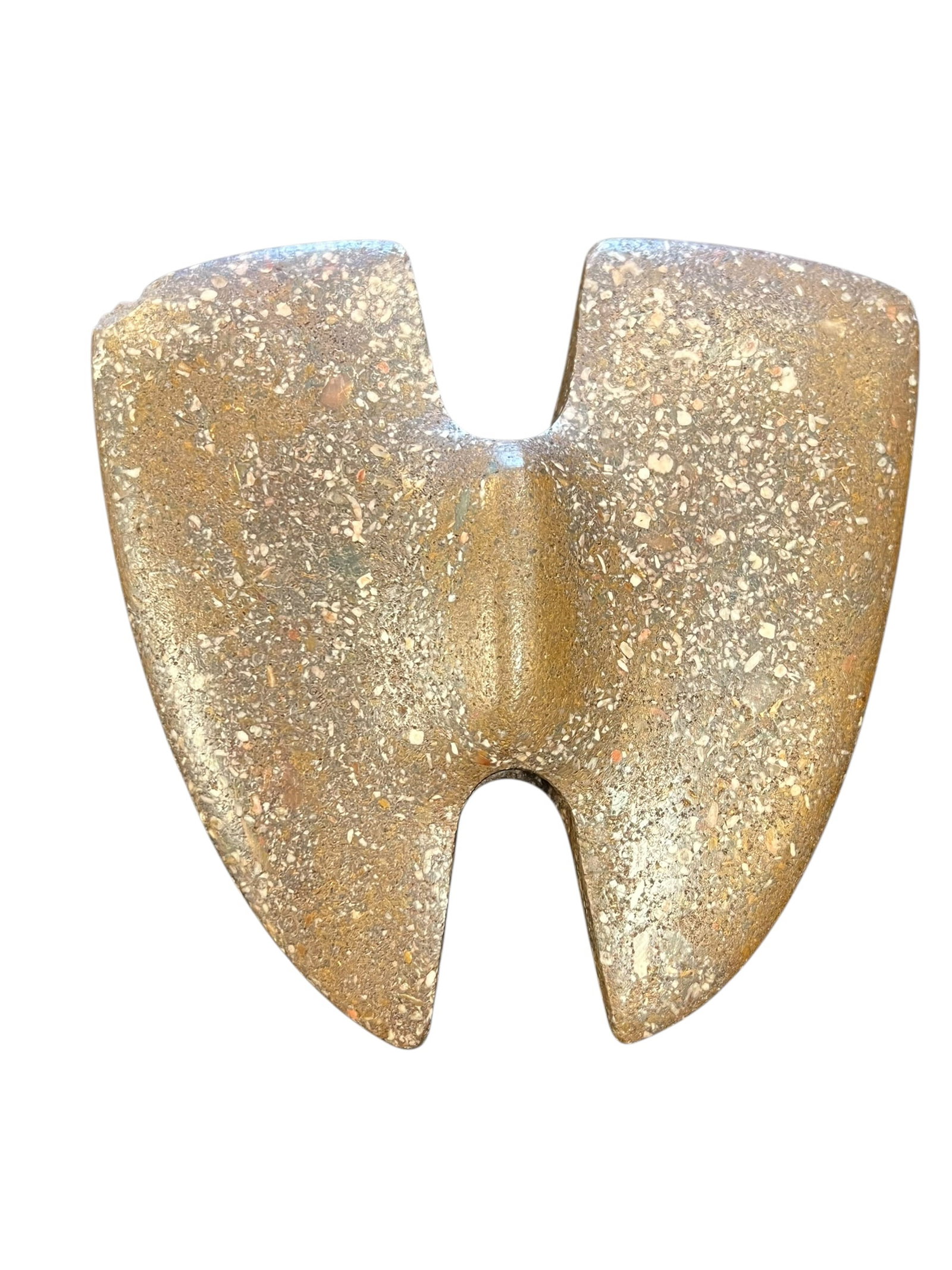 Native American Polished Bannerstone - 2