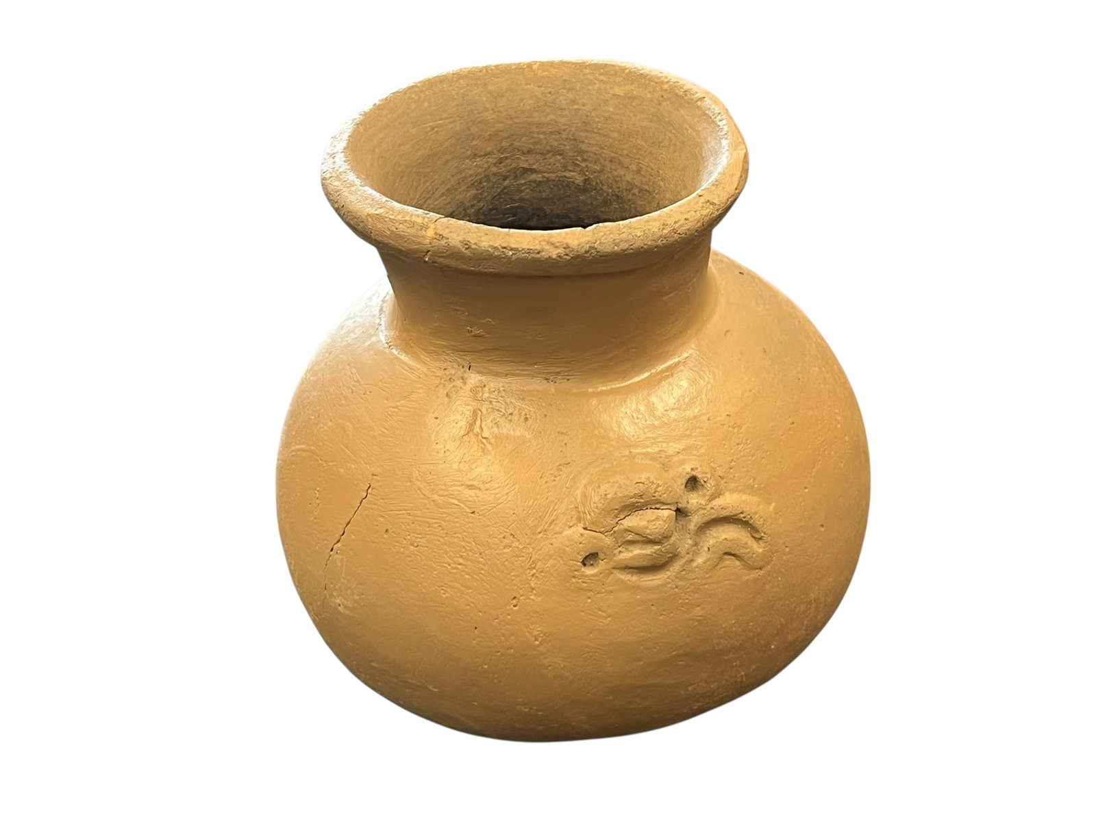 Native American Painted Pottery Jar - 2