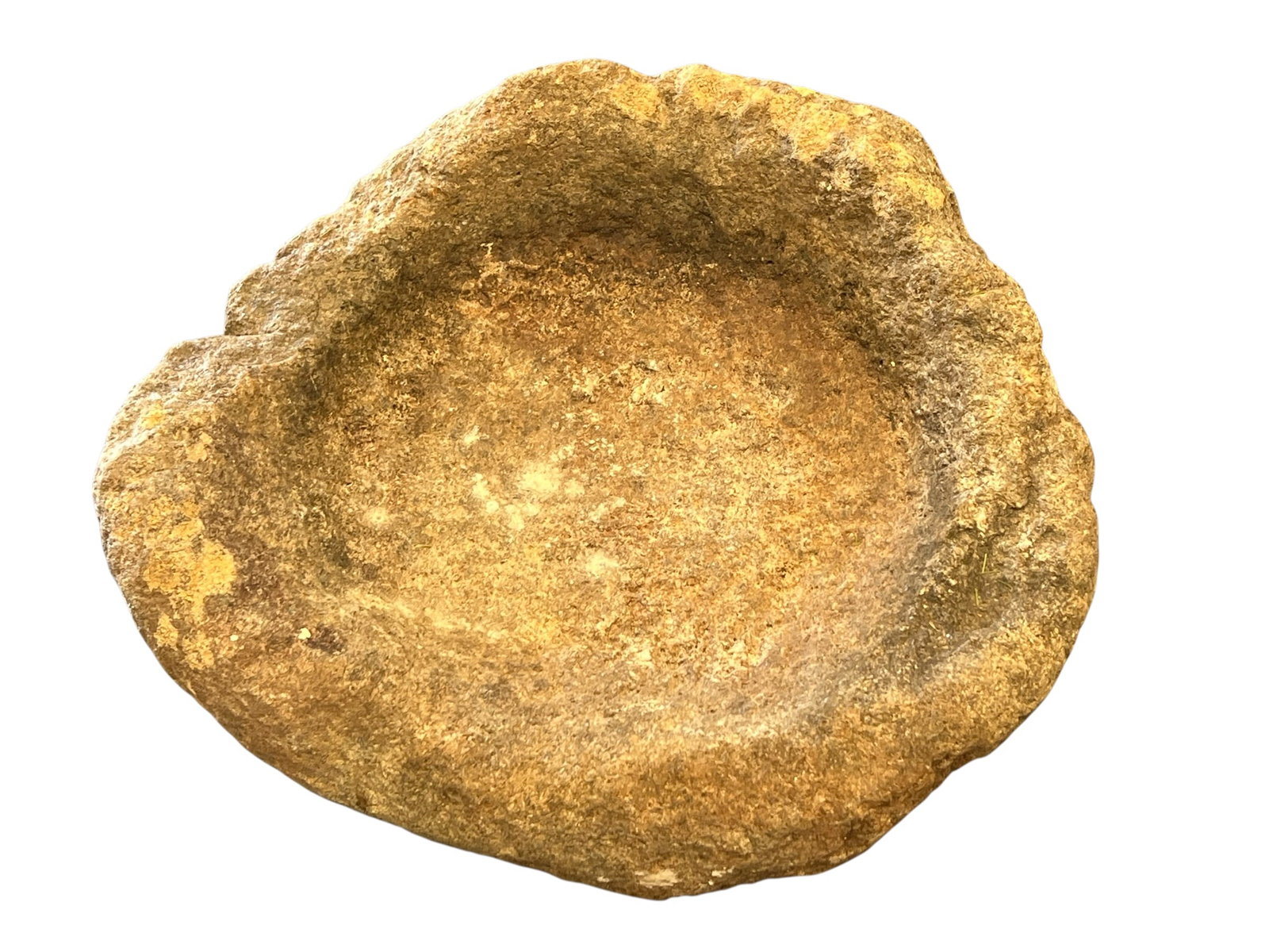 Large Native American Mortar - 2