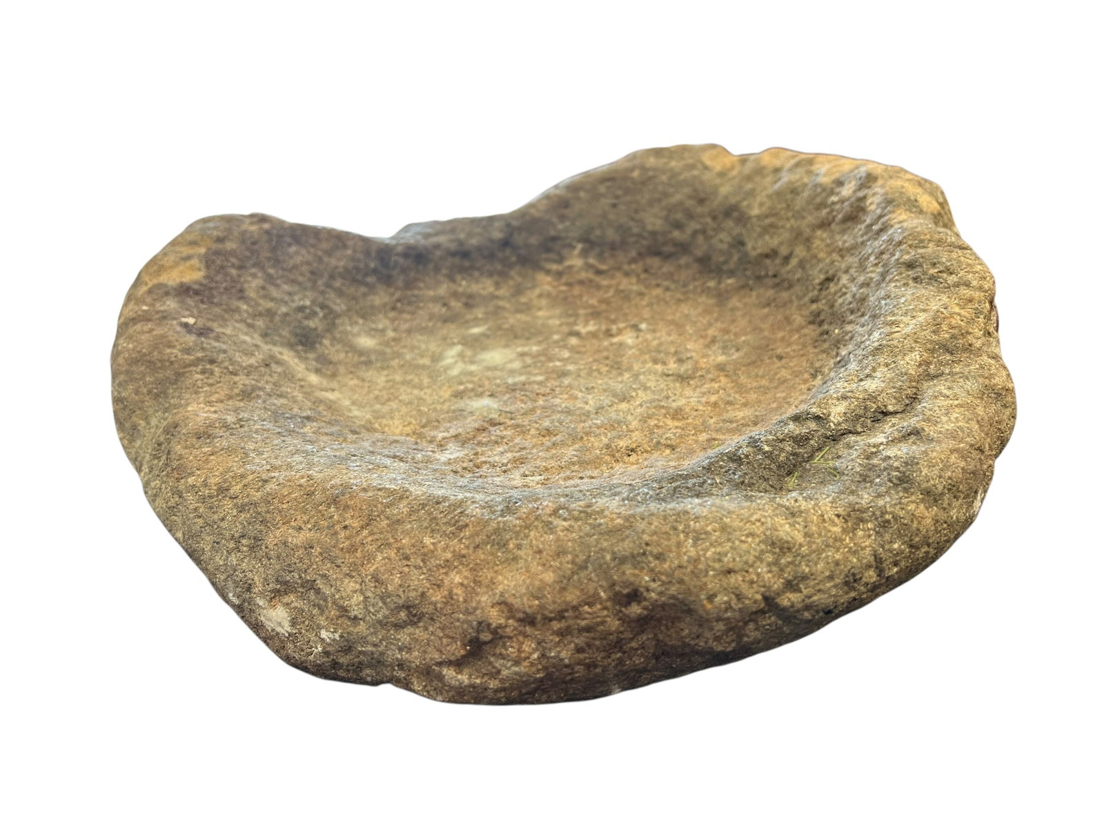 Large Native American Mortar - 3