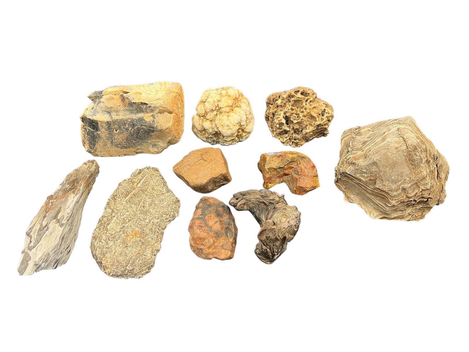 Lot of 10 Native American Artifacts (1 of 12)