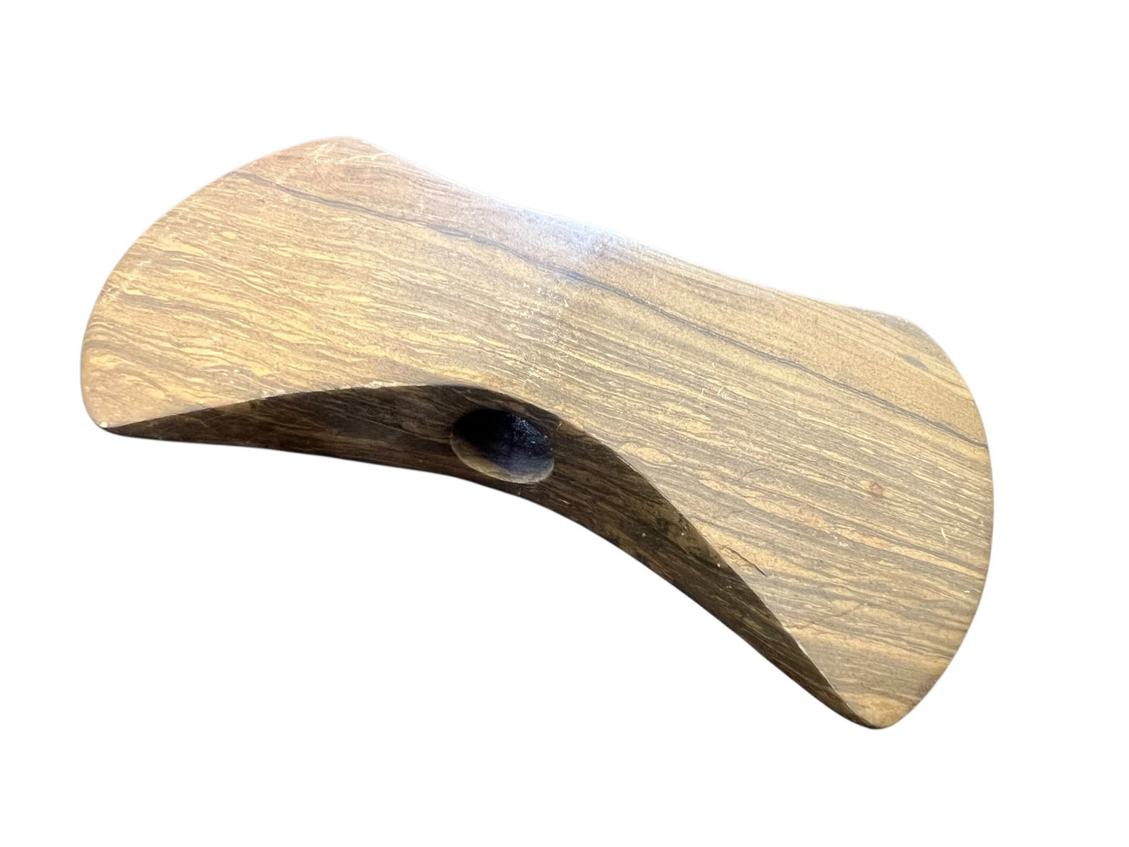 Native American Polished Bannerstone - 2