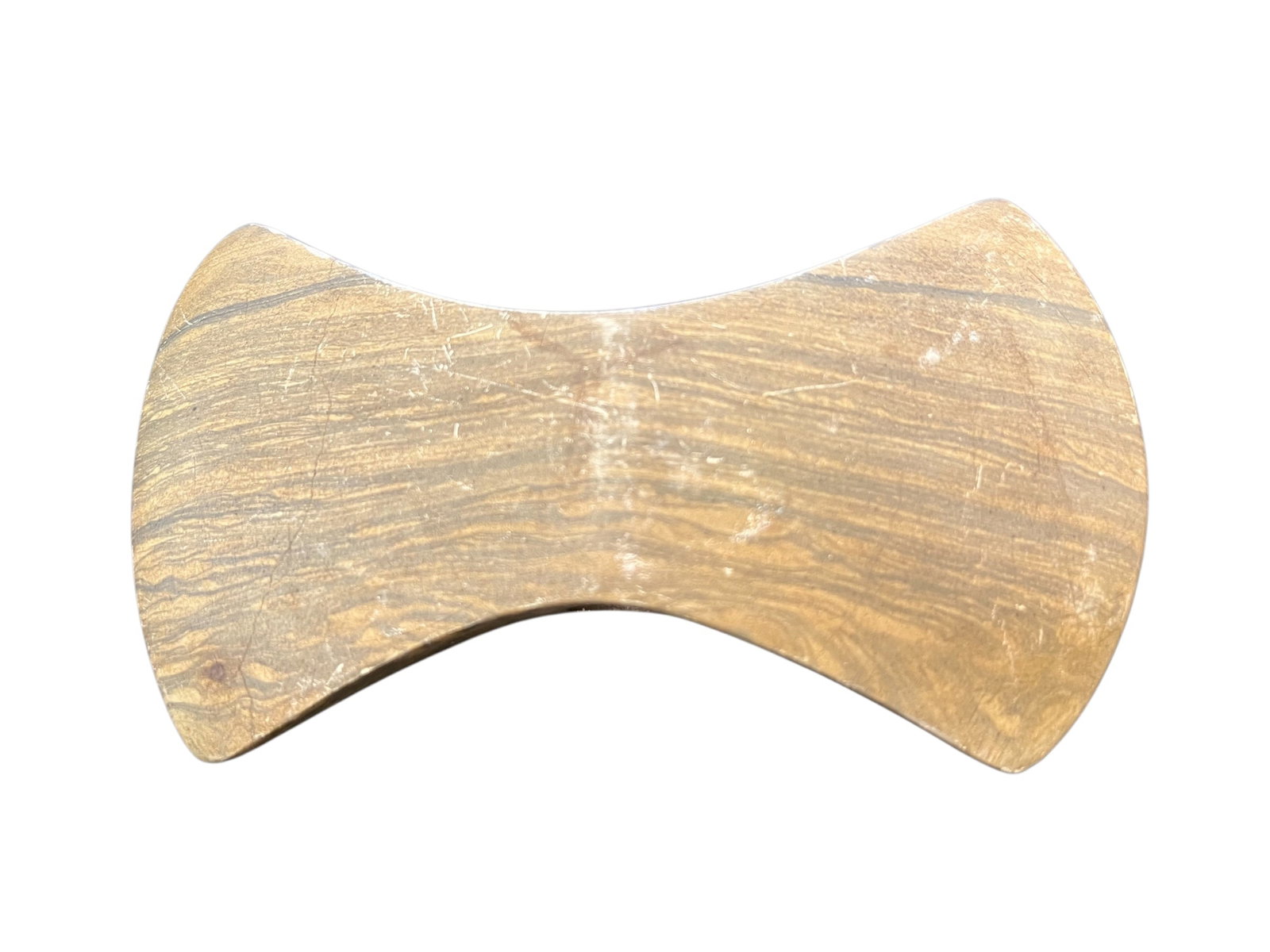 Native American Polished Bannerstone - 3