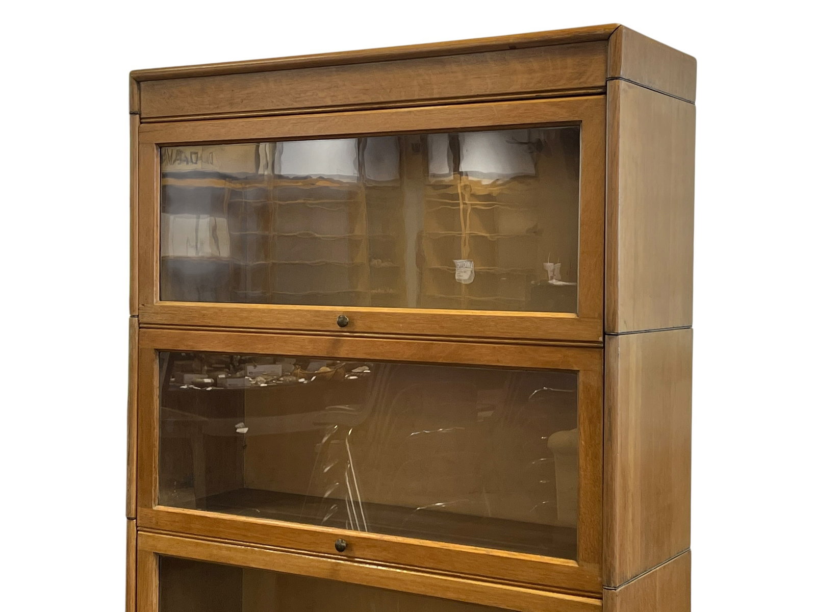 5 Stack Oak Barrister Bookcase - 2