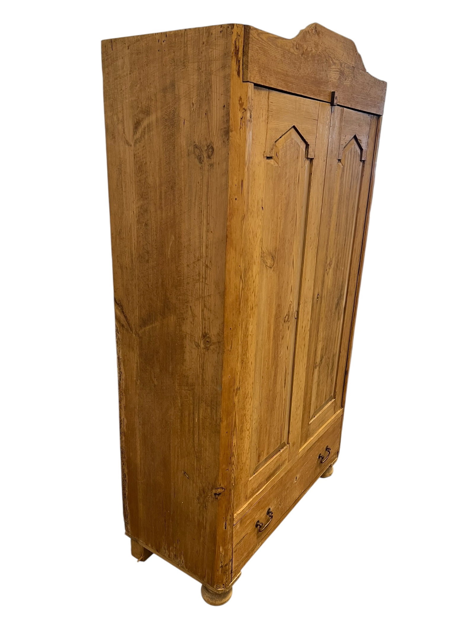 Early Pine Wardrobe - 3