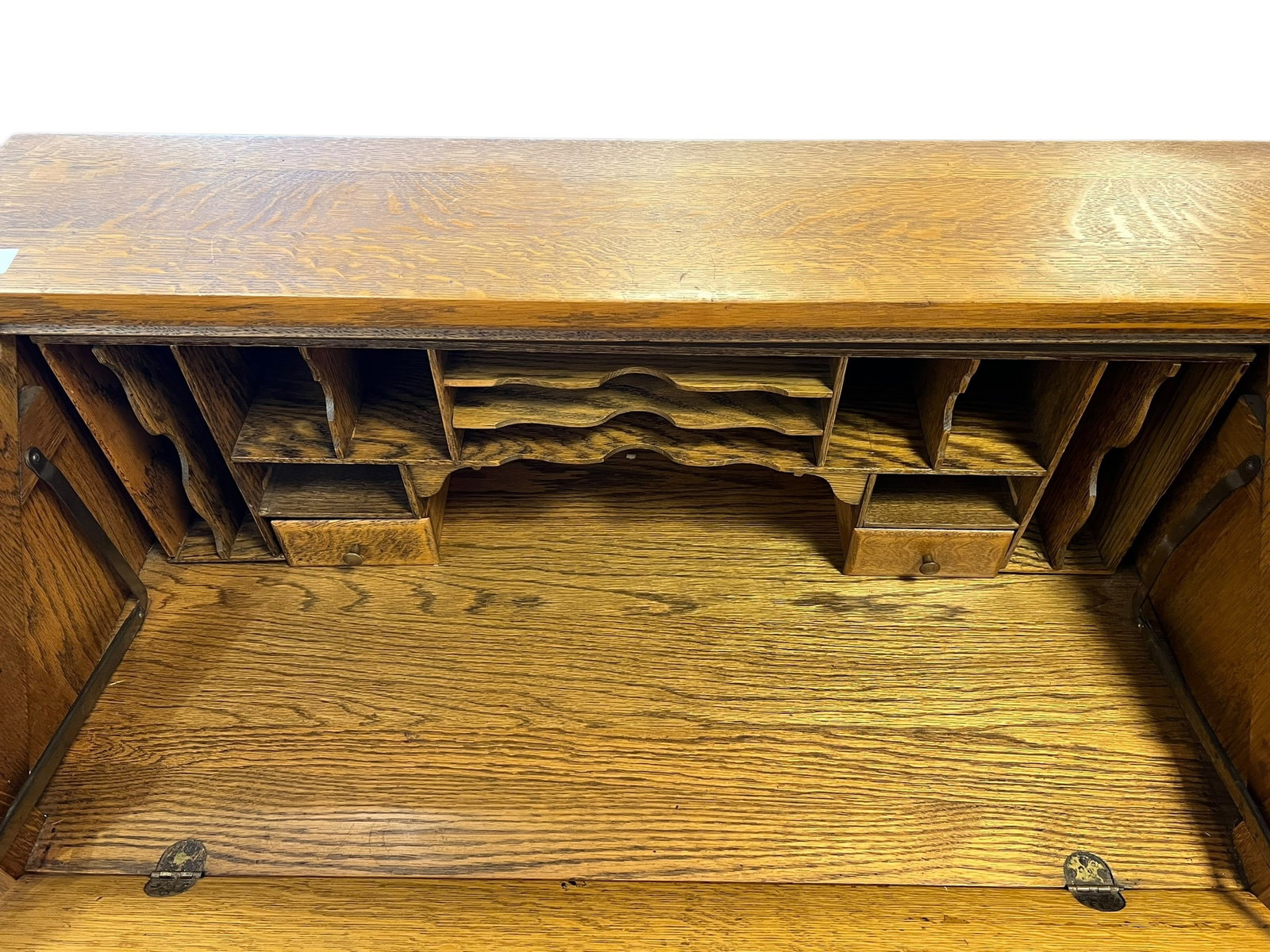 Oak Secretary Desk - 3