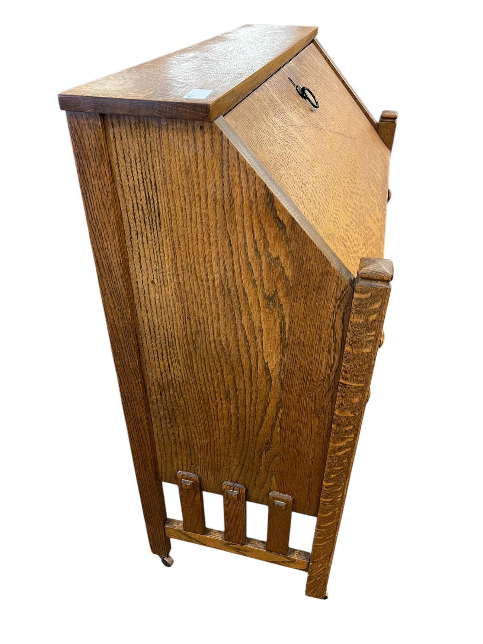 Oak Secretary Desk - 6