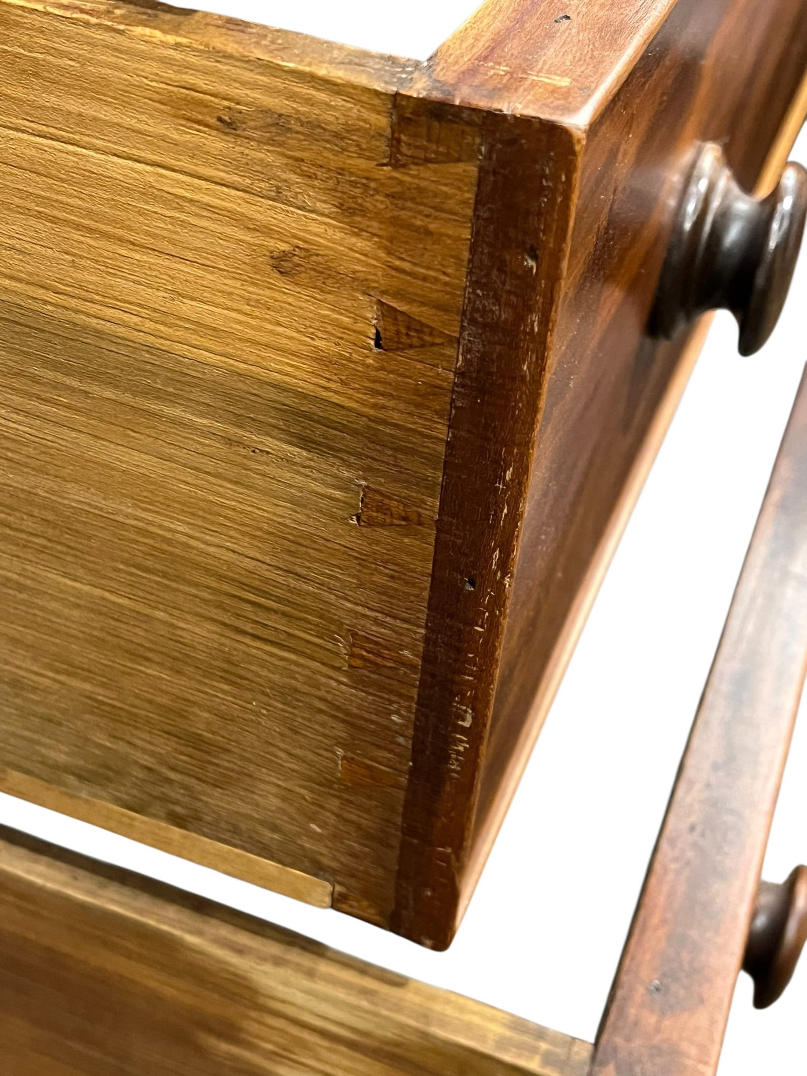 5 Drawer Mahogany Chest - 6