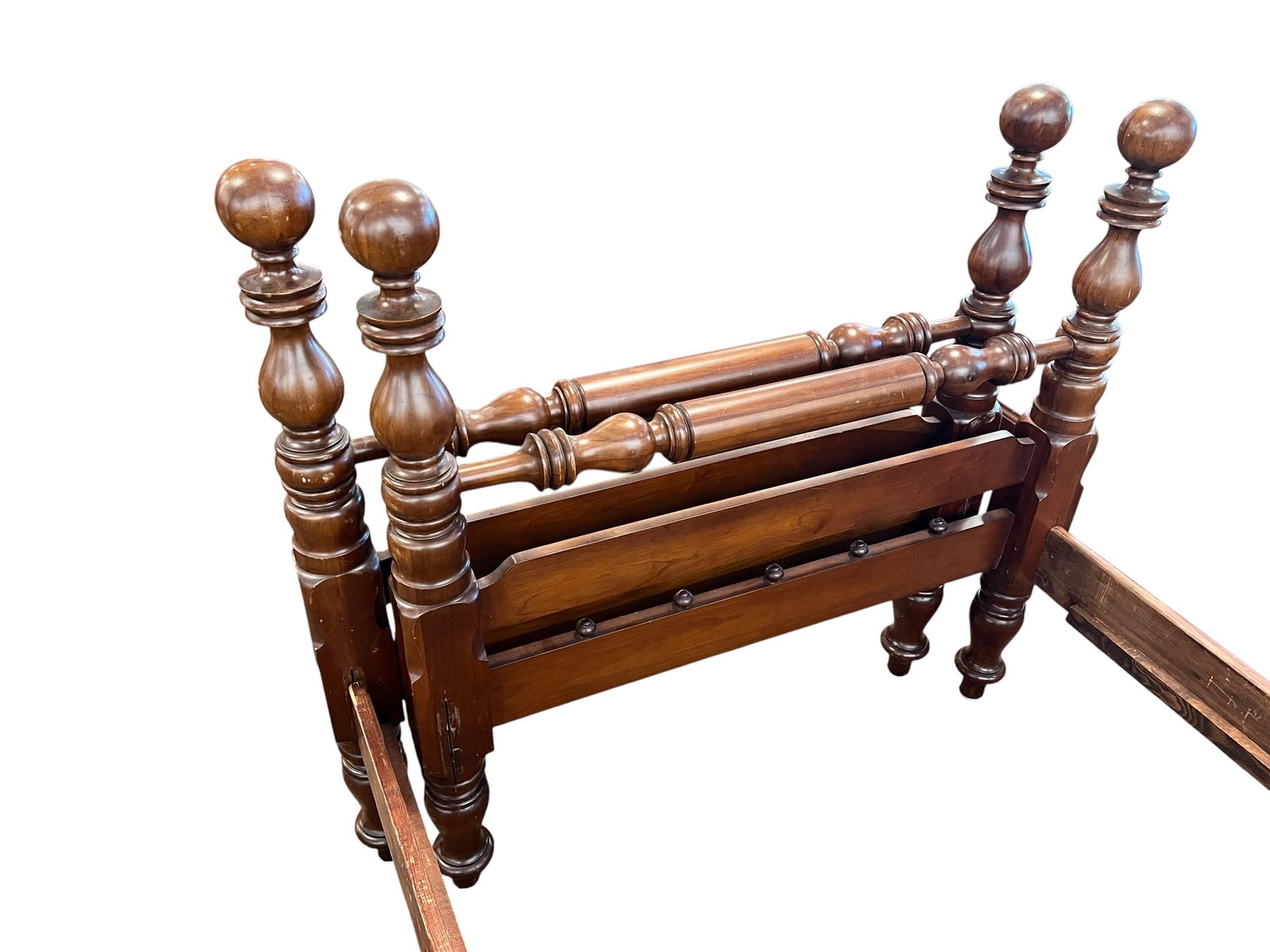 Pair Davis Cabinet Co. Cherry Twin Beds - 2