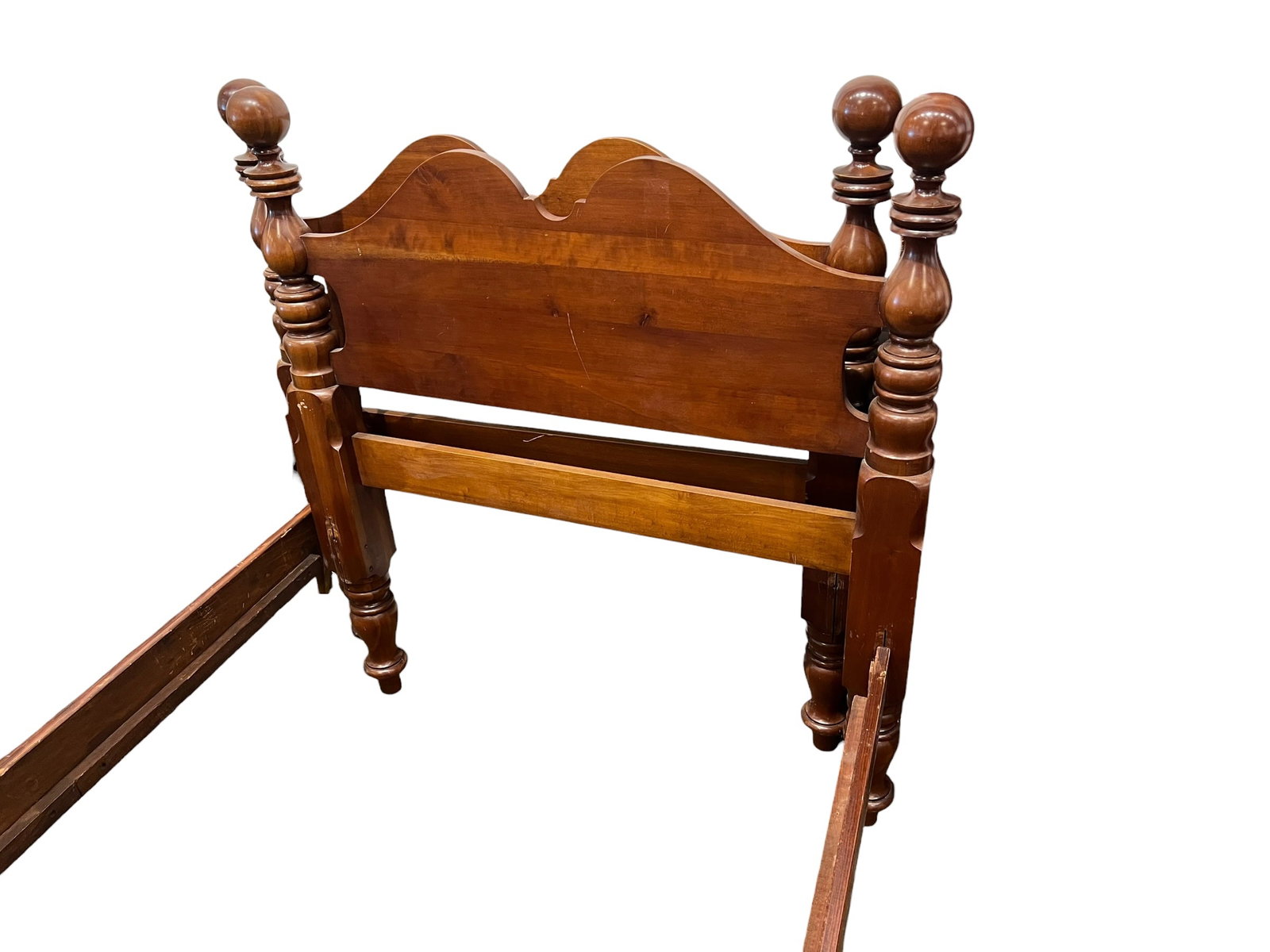 Pair Davis Cabinet Co. Cherry Twin Beds - 3