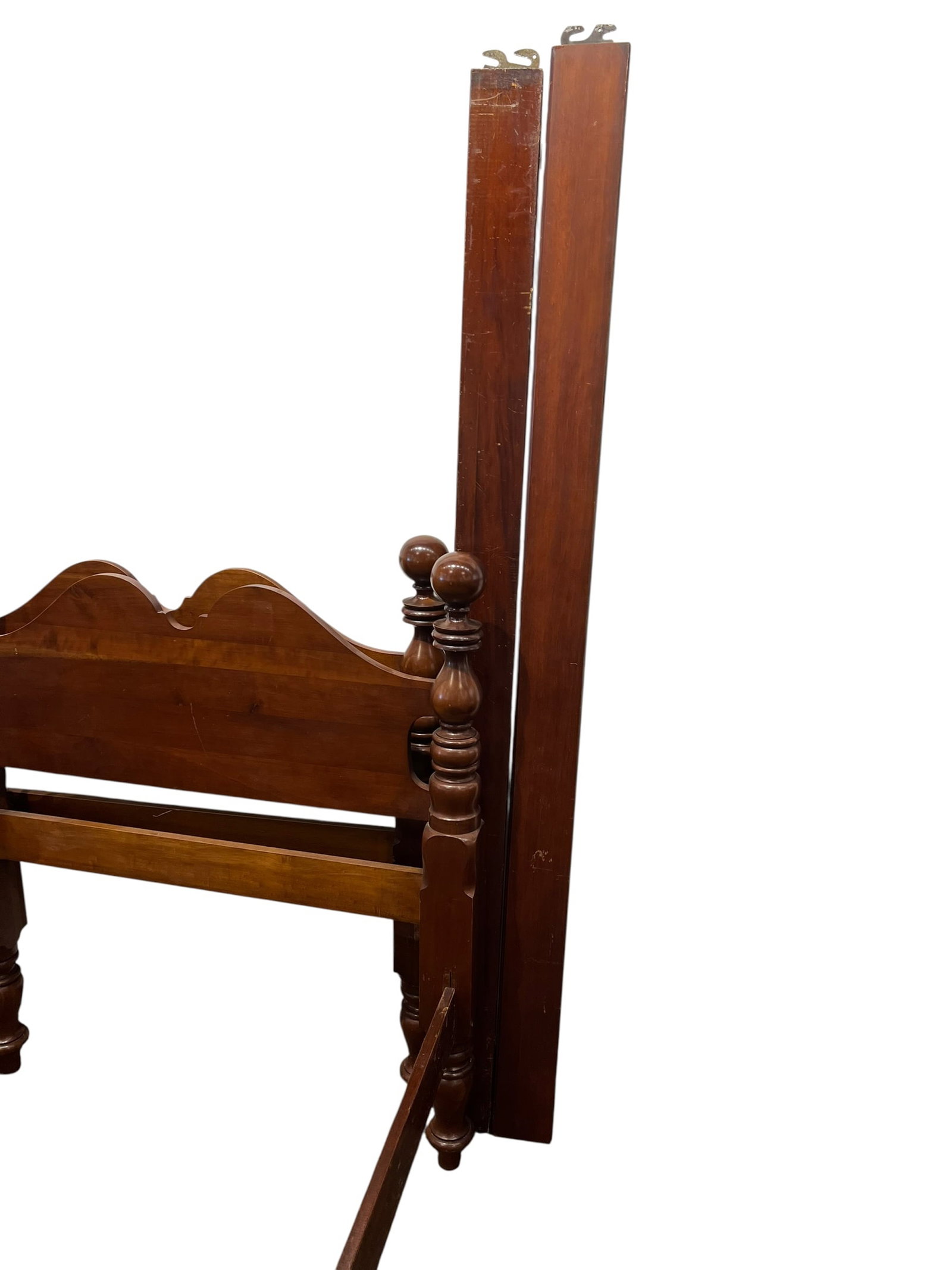 Pair Davis Cabinet Co. Cherry Twin Beds - 4
