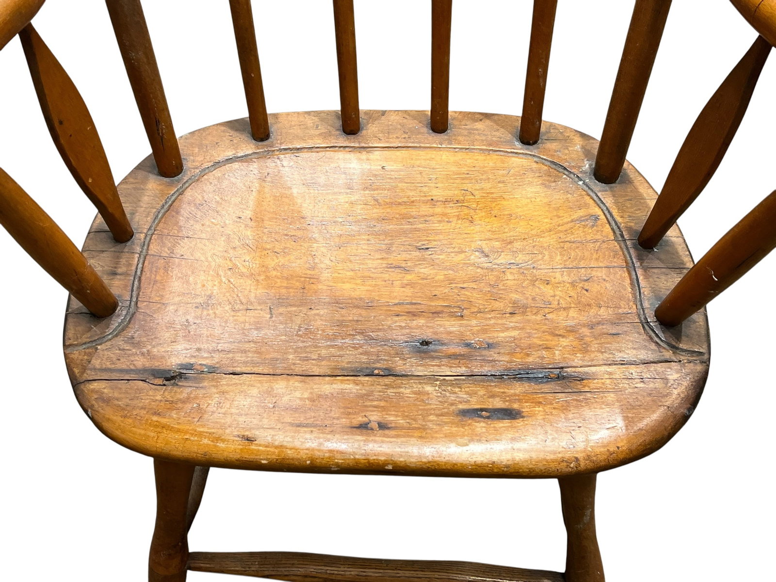 Windsor Style Arrowback /comb back Armchair - 6