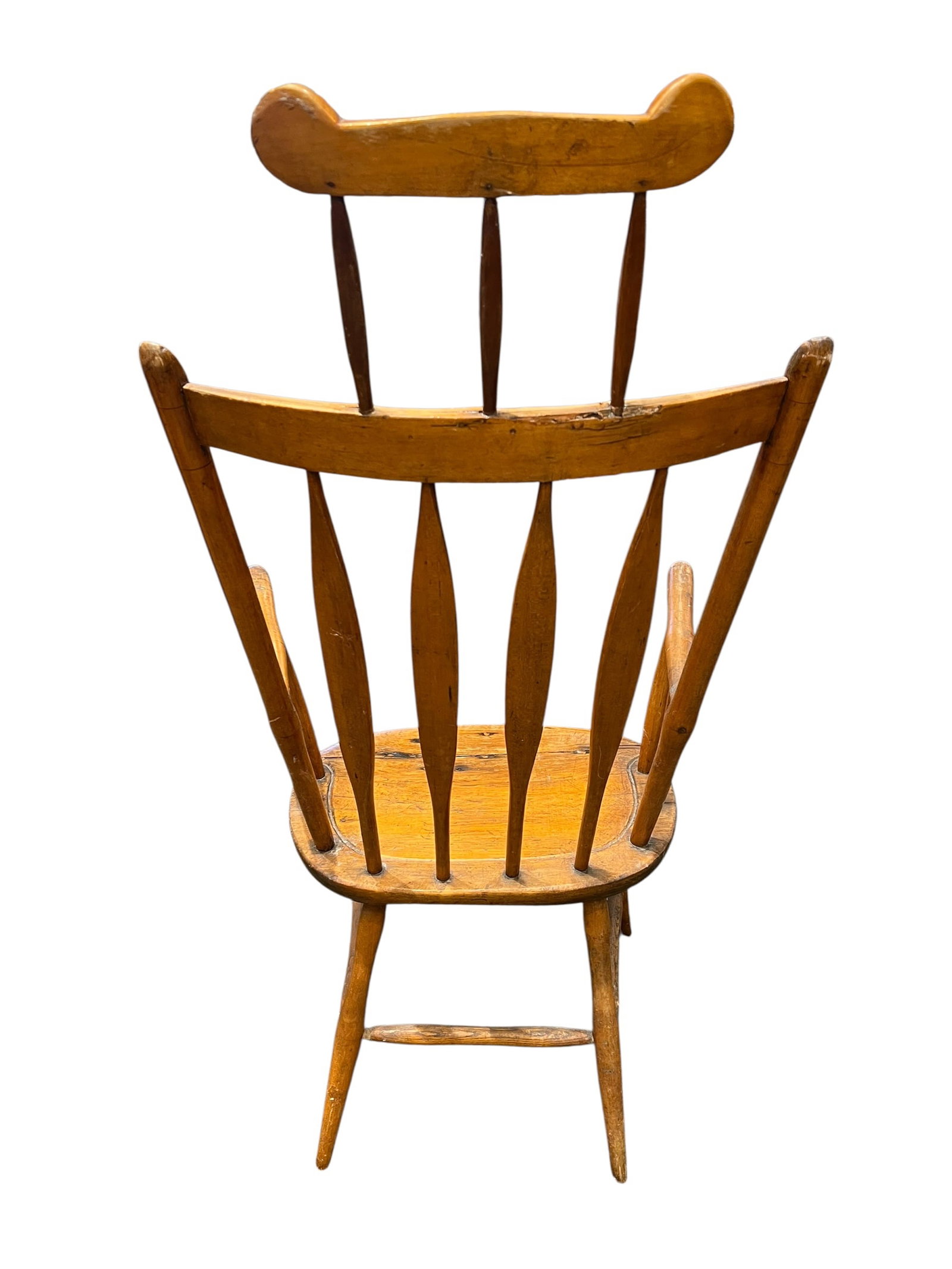 Windsor Style Arrowback /comb back Armchair - 7