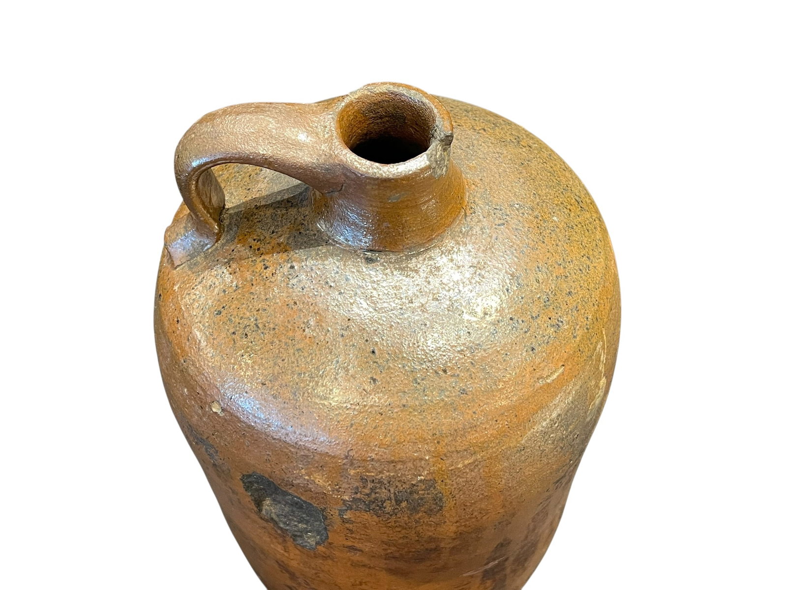 Brown Salt Glaze Stoneware Jug - 2