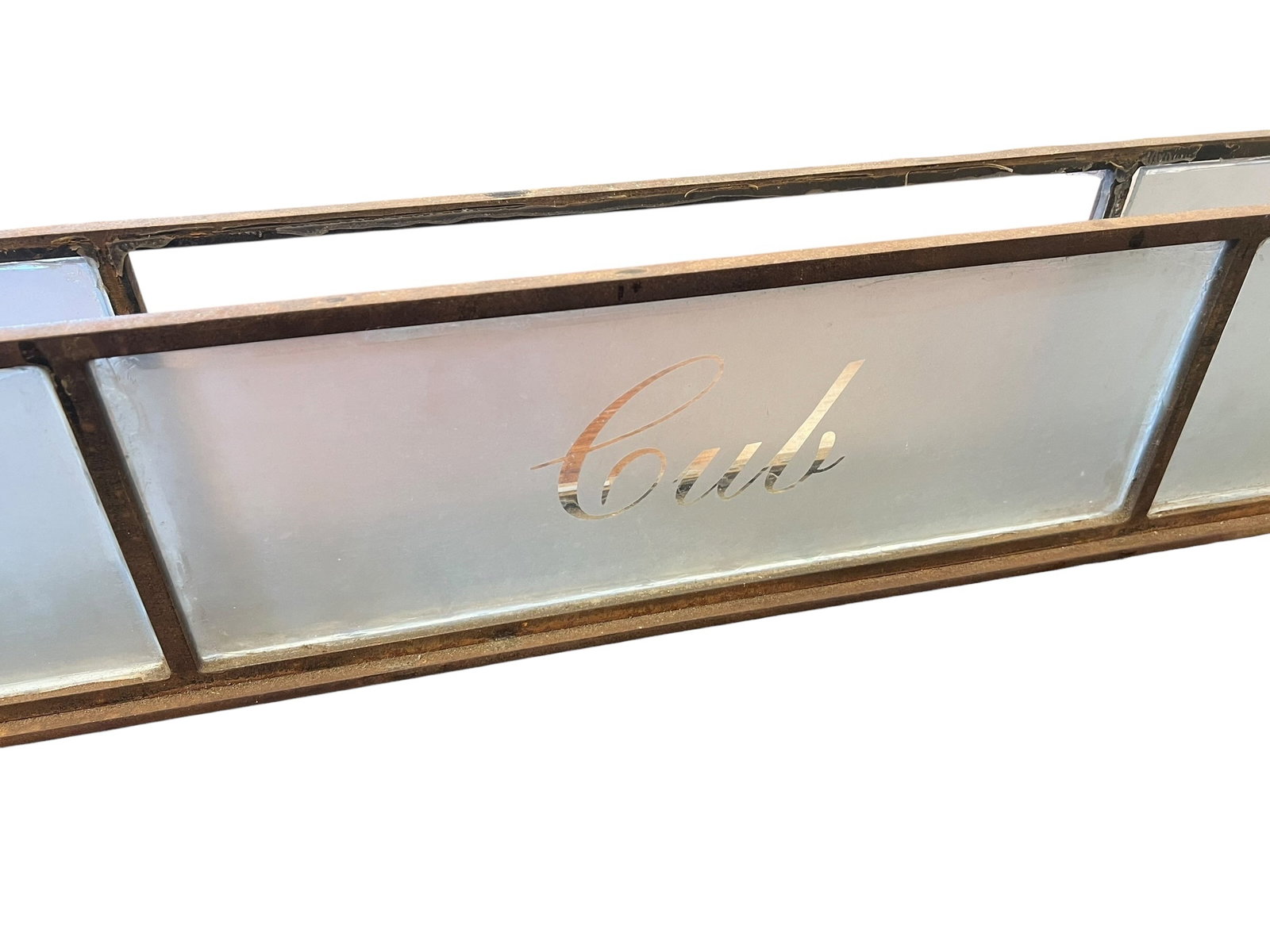 3 Panel Wooden Display Case - 3