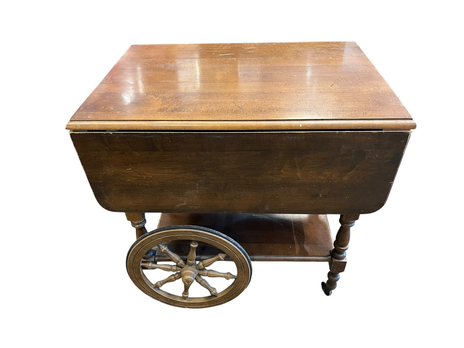 Mahogany Tea Cart - 2