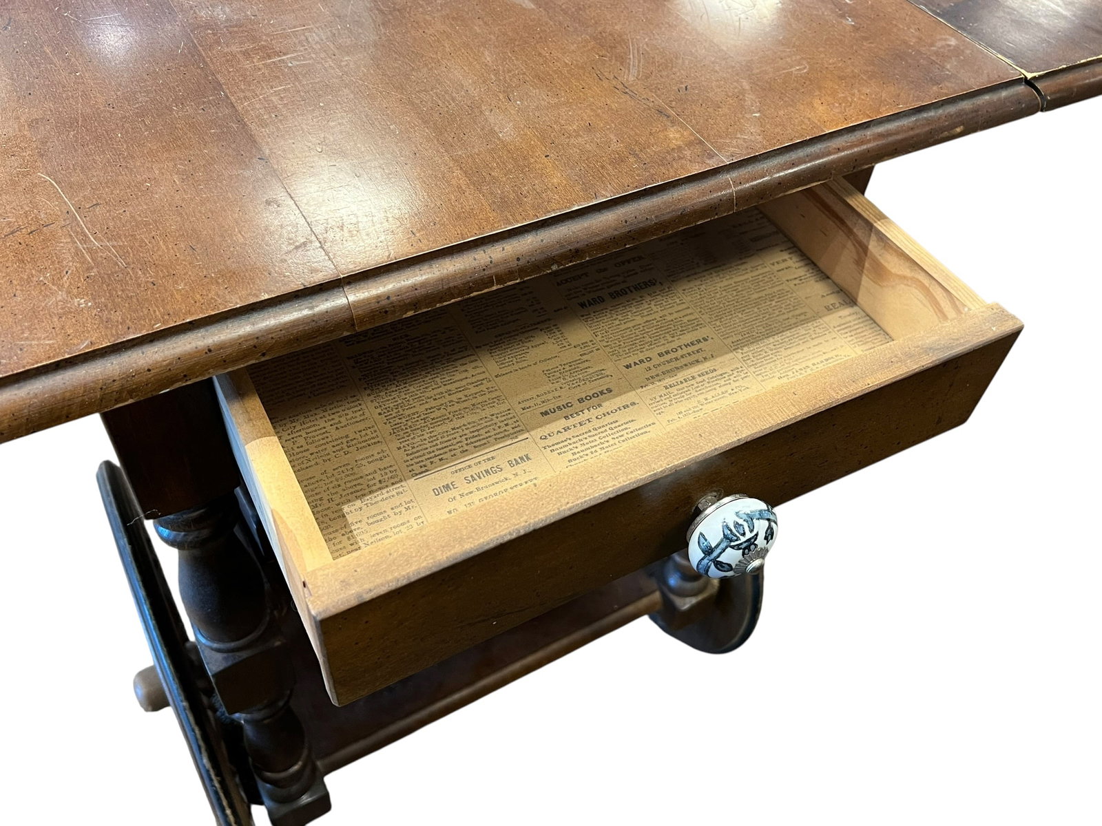 Mahogany Tea Cart - 7