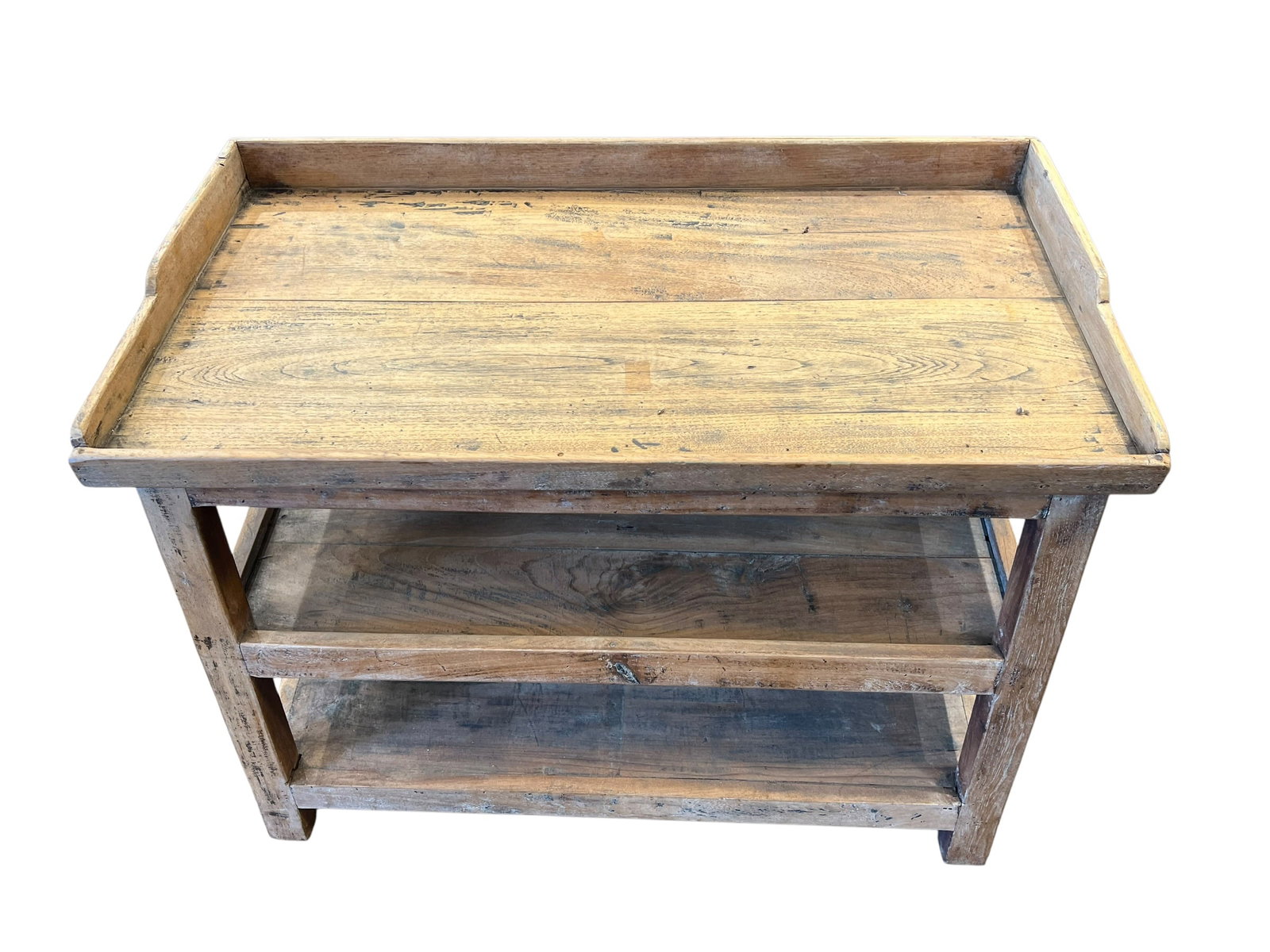 Rustic Wooden Display Table - 2