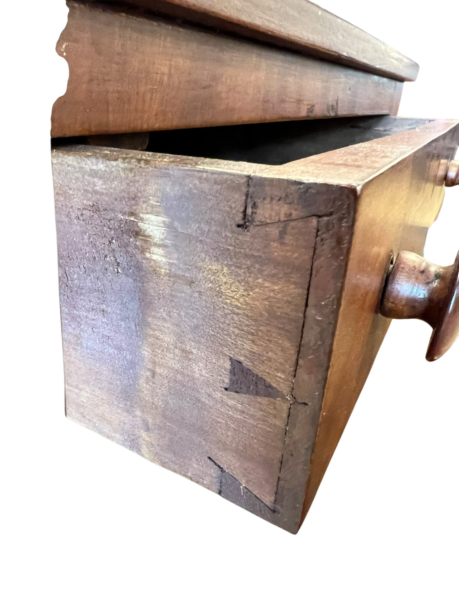 2 Drawer Mahogany Work Table - 4