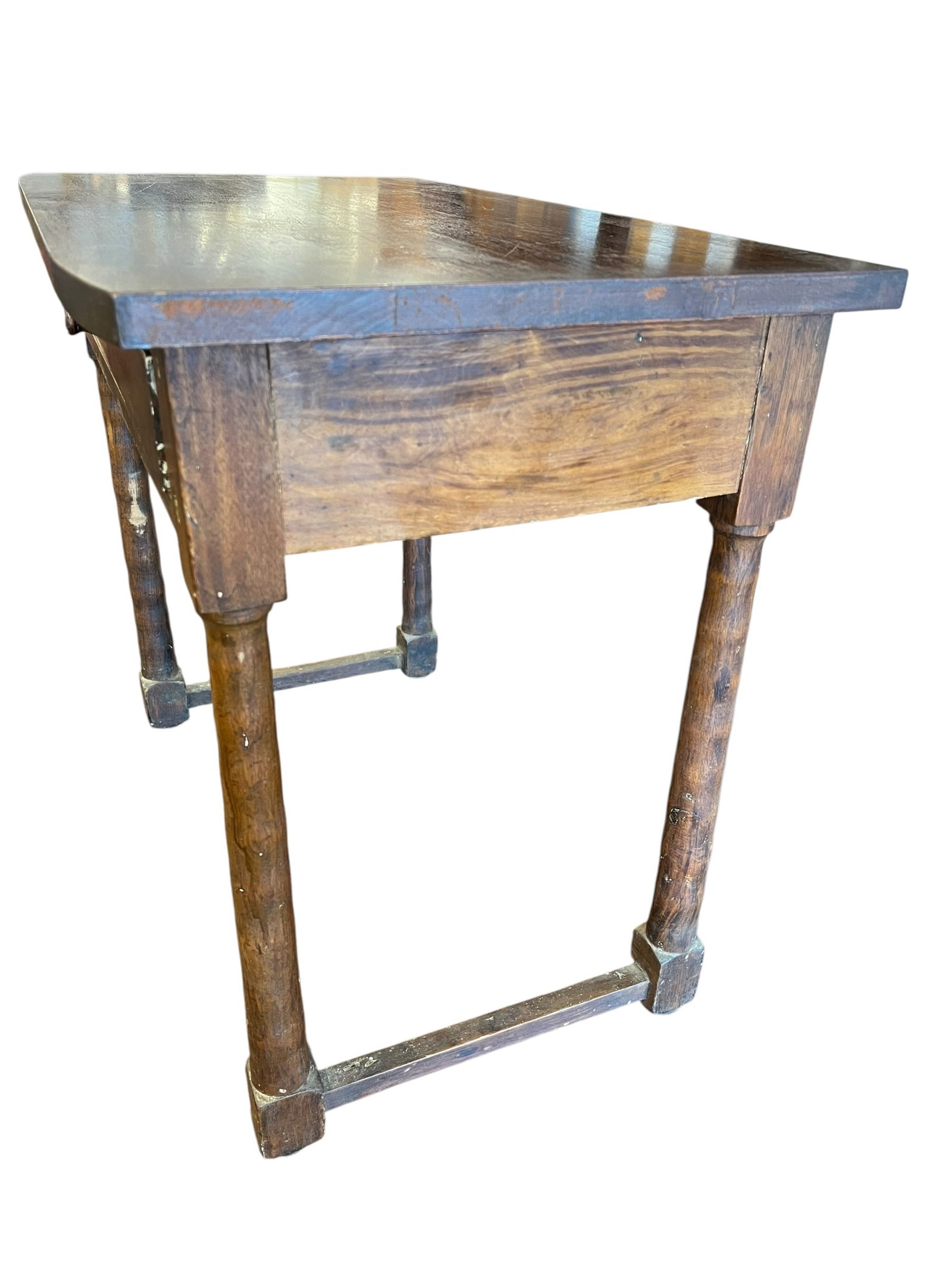 Oak 1 Drawer Stand - 4
