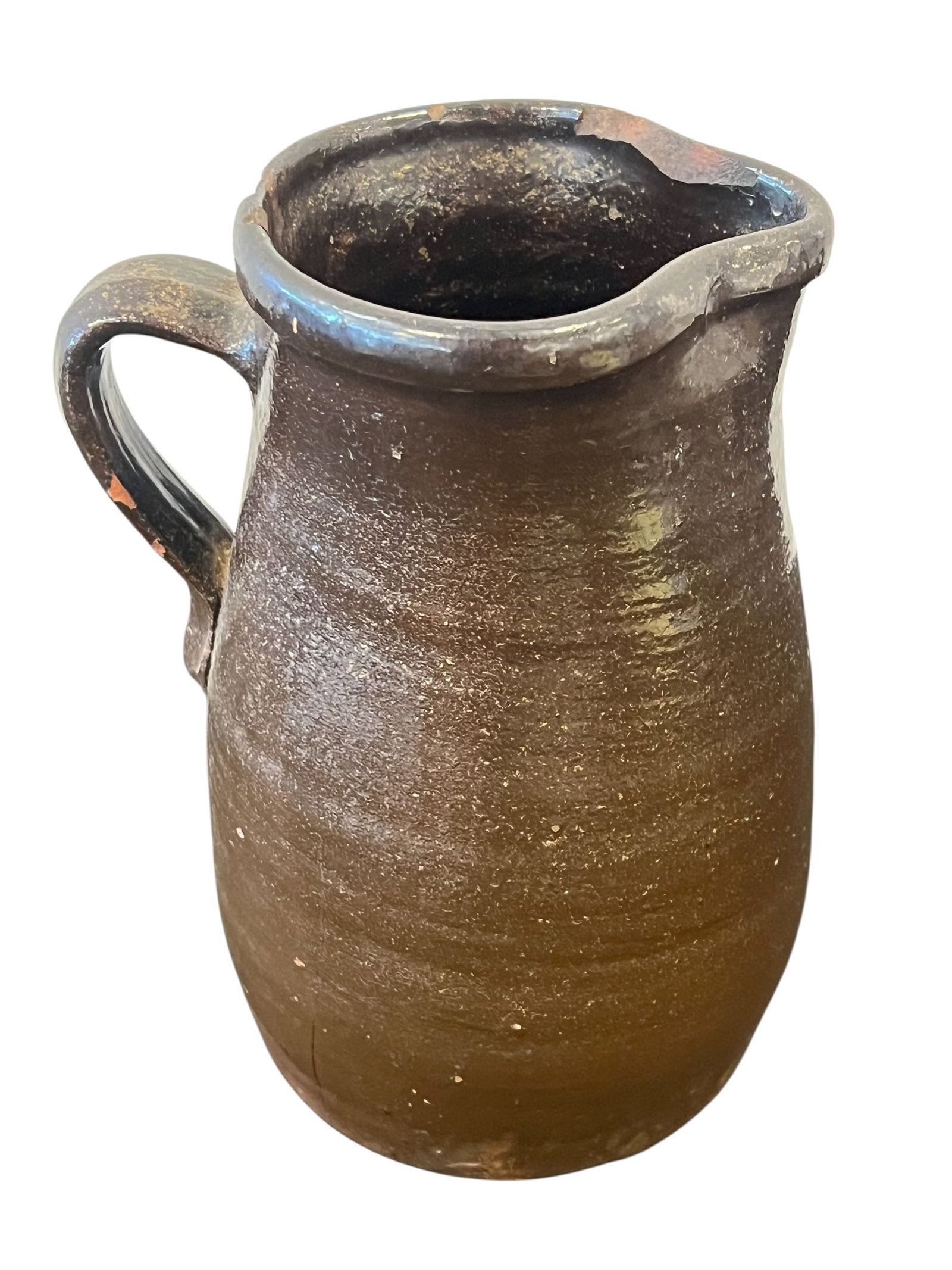 Southern Folk Art Stoneware Pitcher (1 of 6)