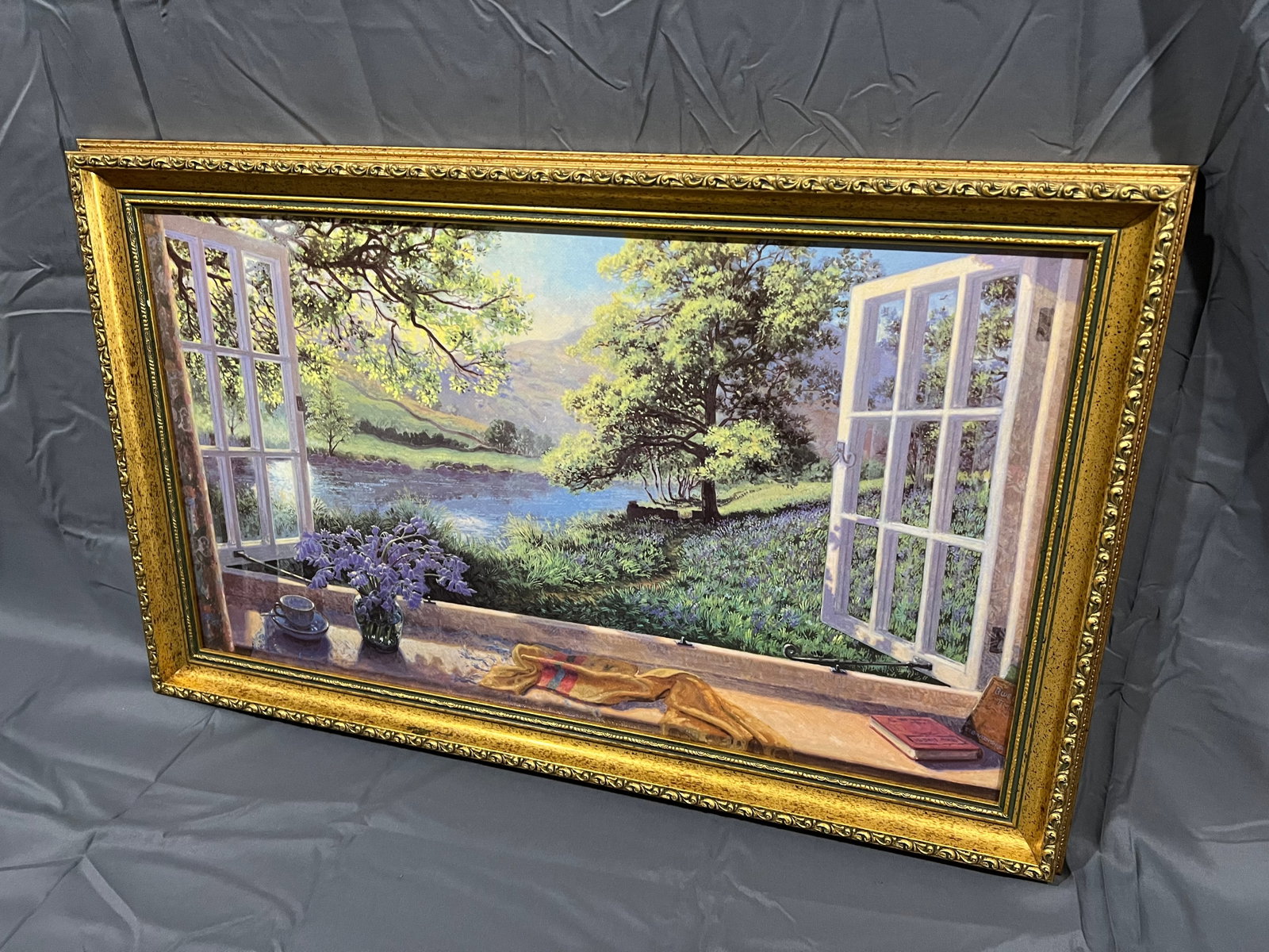 Framed “Bluebells?? Print - 2