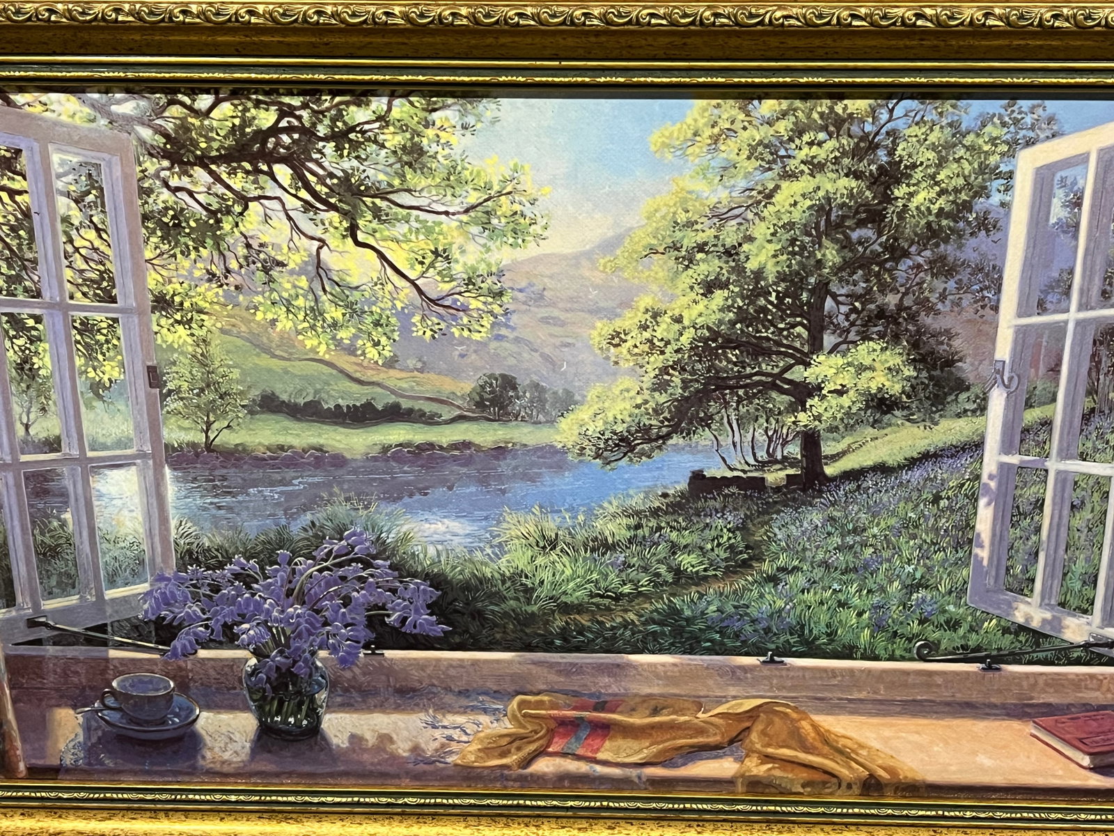 Framed “Bluebells?? Print - 3