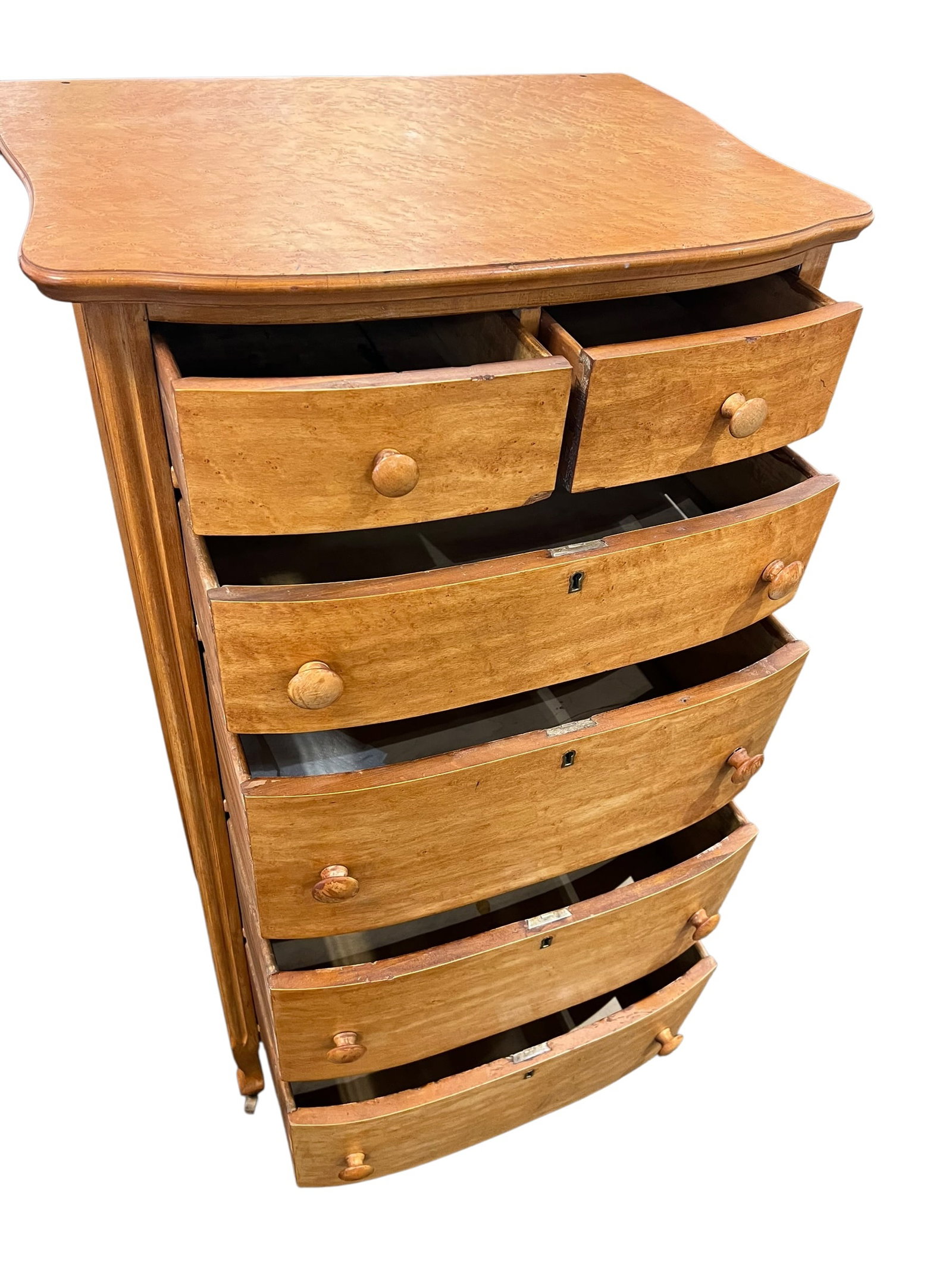 2 Over 4 Maple Chest - 3