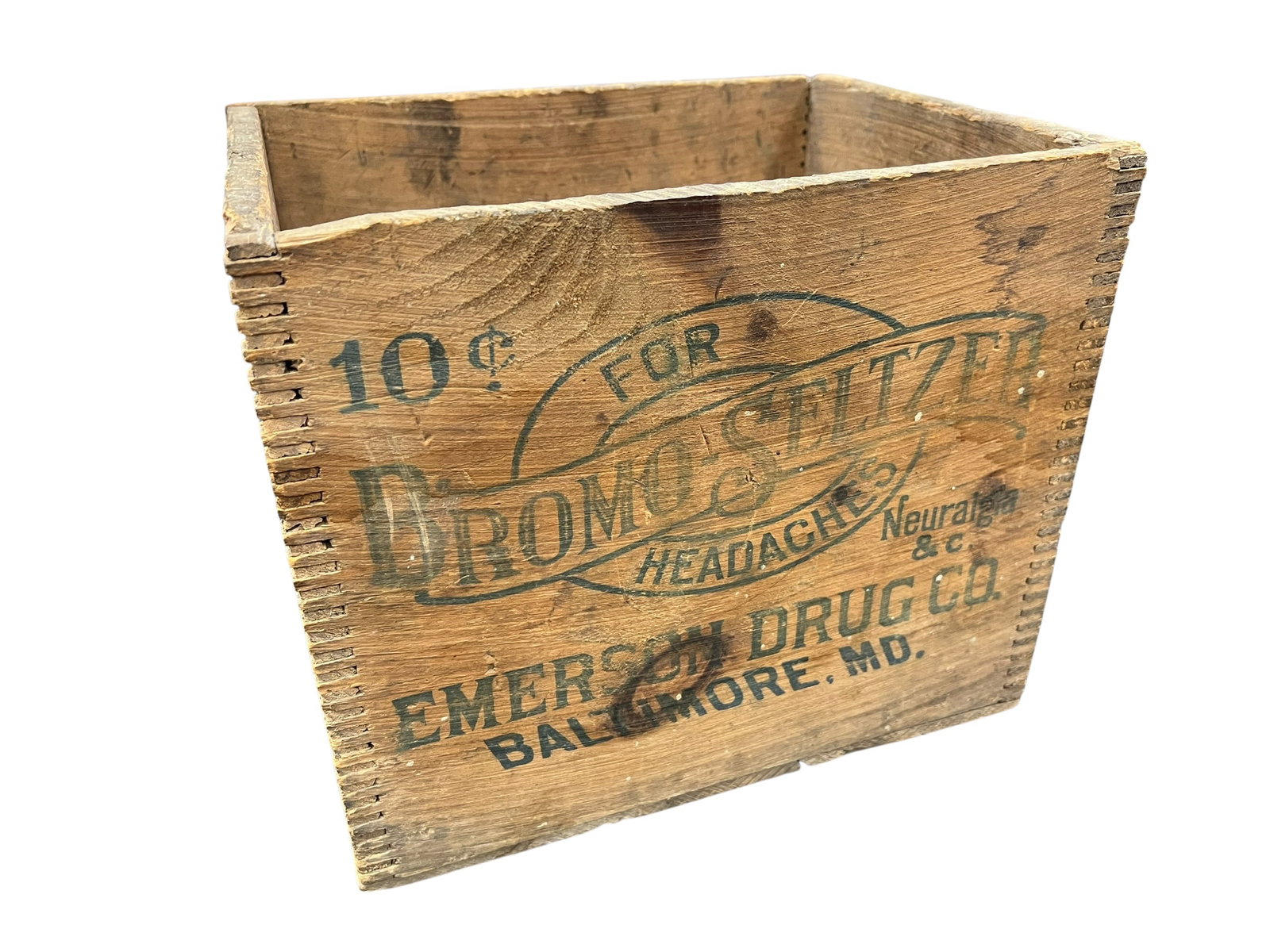 Bromo Seltzer Advertising Box