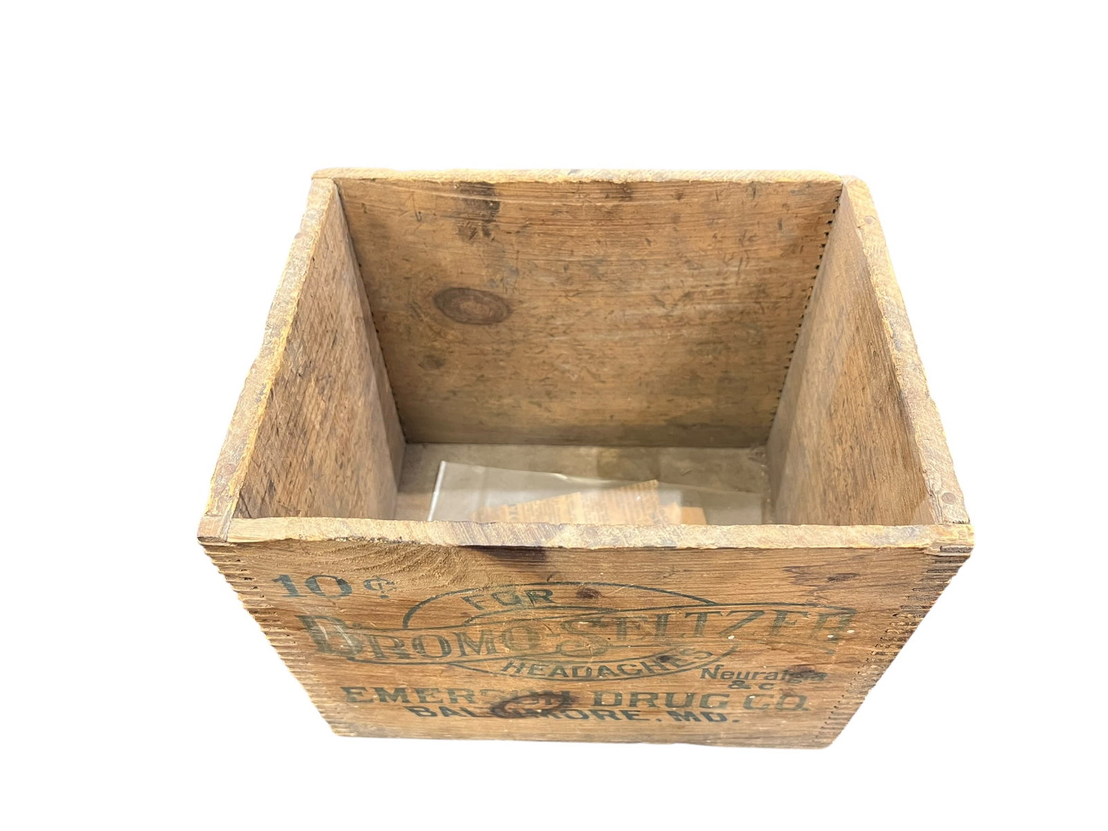 Bromo Seltzer Advertising Box - 5
