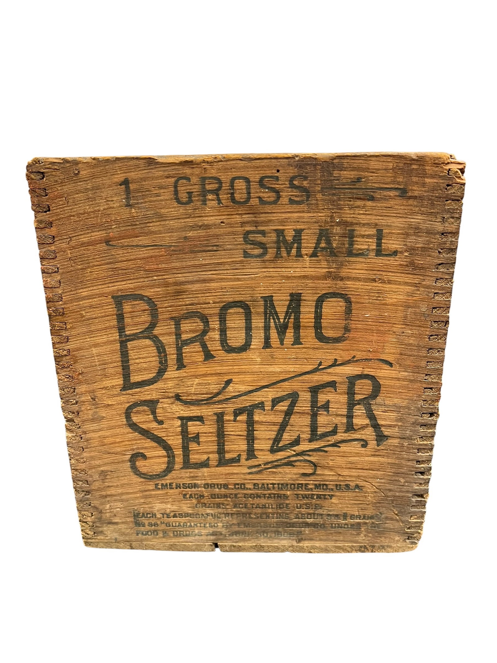 Bromo Seltzer Advertising Box - 6